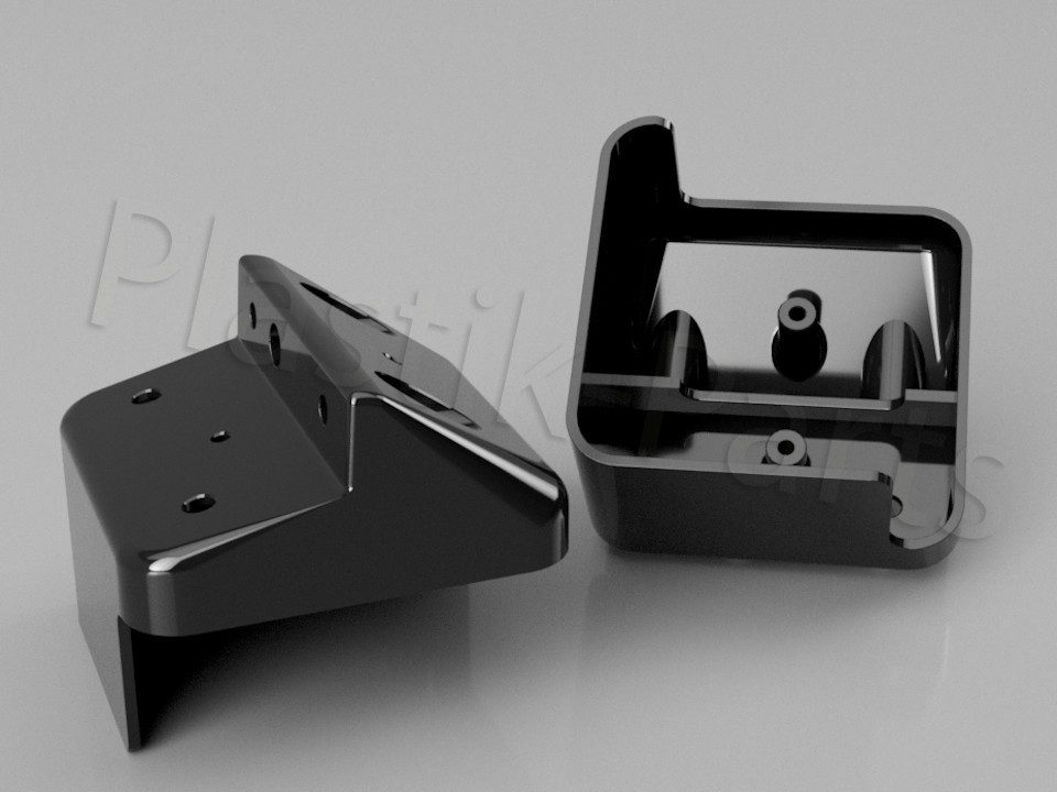 Frontscheibenabdeckung Lampenhalter Blinkerhalter IHC XL Kabine Schwarz 3234656R3 3234657R3