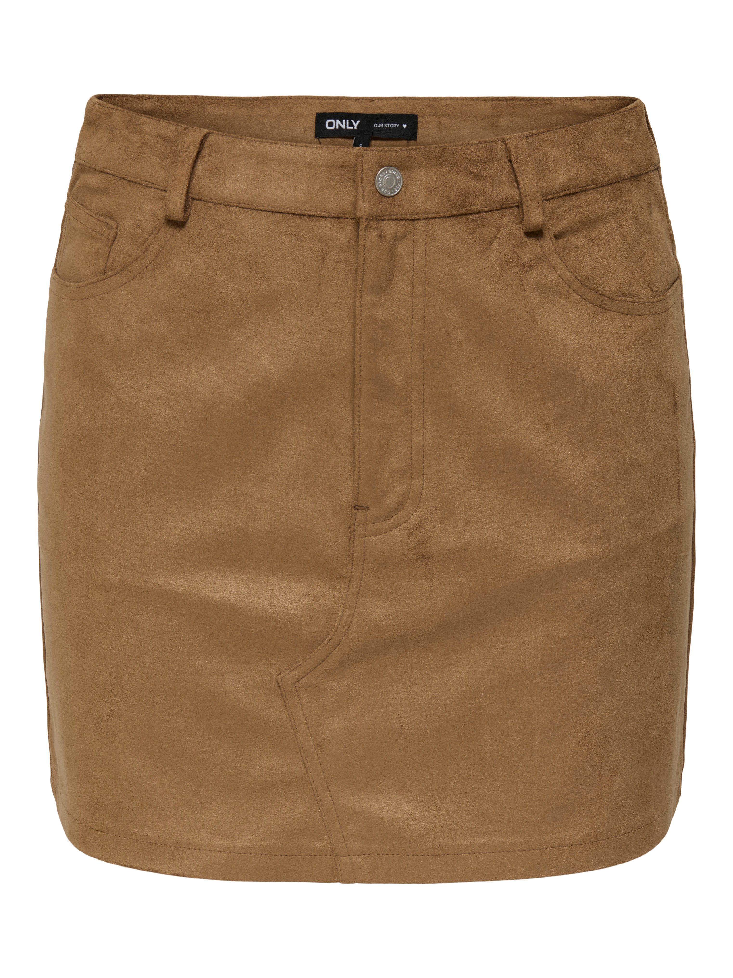 ONLY Lederimitatrock ONLTULIP LIFE FAUX SUEDE günstig online kaufen