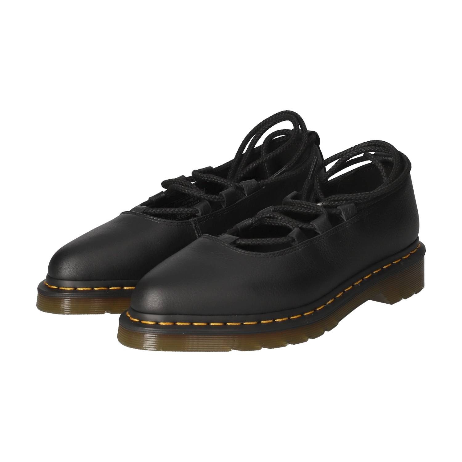 Ballerine Elphie Ii In Pelle Di Colore Rosso Ciliegia | Dr. Martens - 5