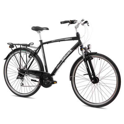 Tretwerk Cyclocross-Rad Verano, 24 Gang Shimano Acera M360 Schaltwerk, Kettenschaltung, Tretwerk Verano Citybike 28 Zoll Fahrrad 160 - 180 cm Urban Bike Rad