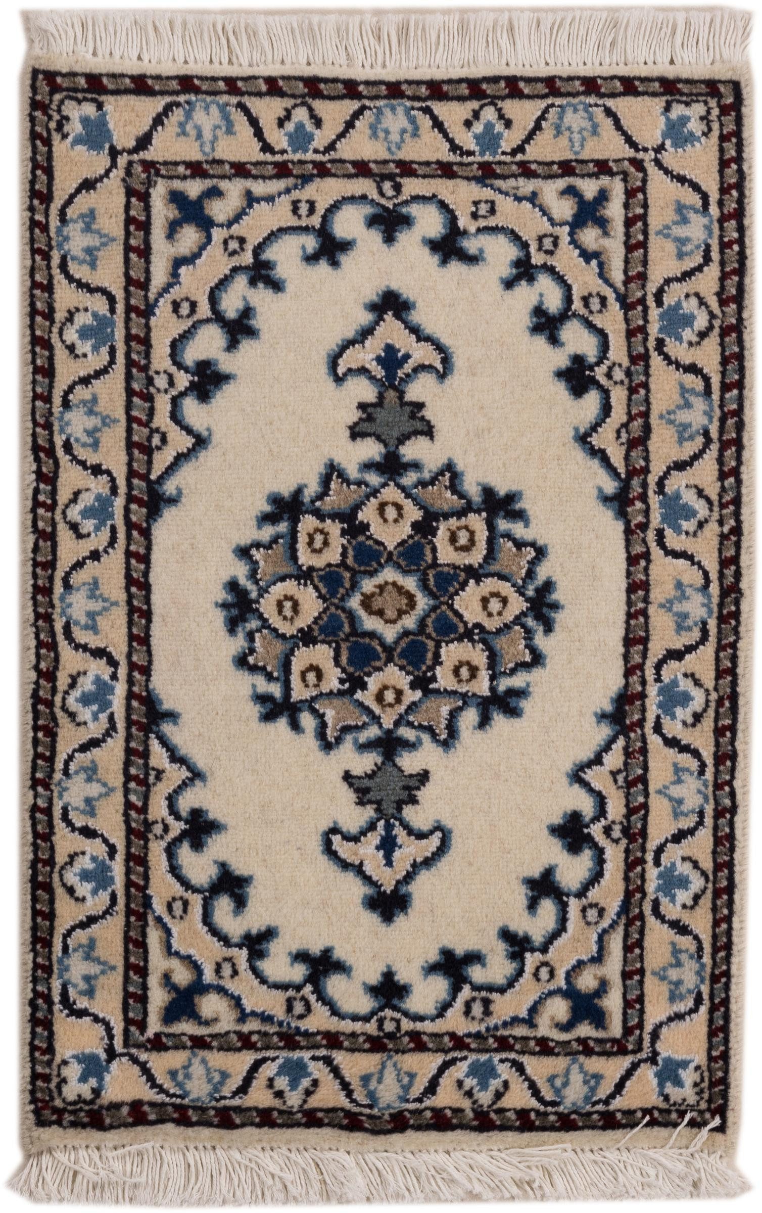 Nain Trading Orientteppich Nain 41x61 Handgeknüpfter Orientteppich / Perserteppich, rechteckig, Höhe: 12 mm