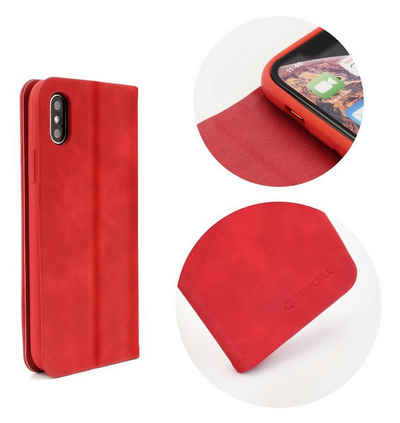 cofi1453 Handyhülle Bucht Tasche, Kunstleder Schutzhülle Handy Wallet Case Cover mit Kartenfächern, Standfunktion