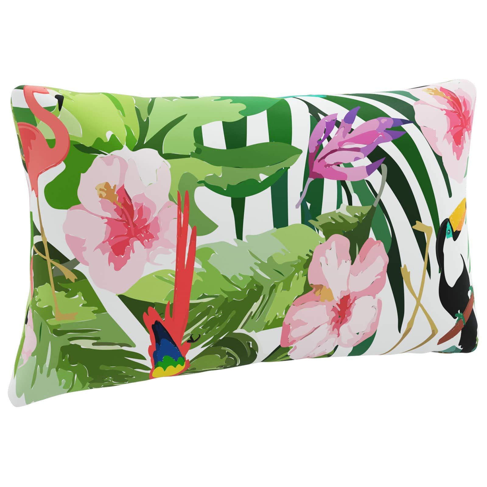 vidaXL Sitzauflage 1-teiliges Rücken-Kissen PUTTEN 100 % Polyester Mehrfarbig, (1 St)