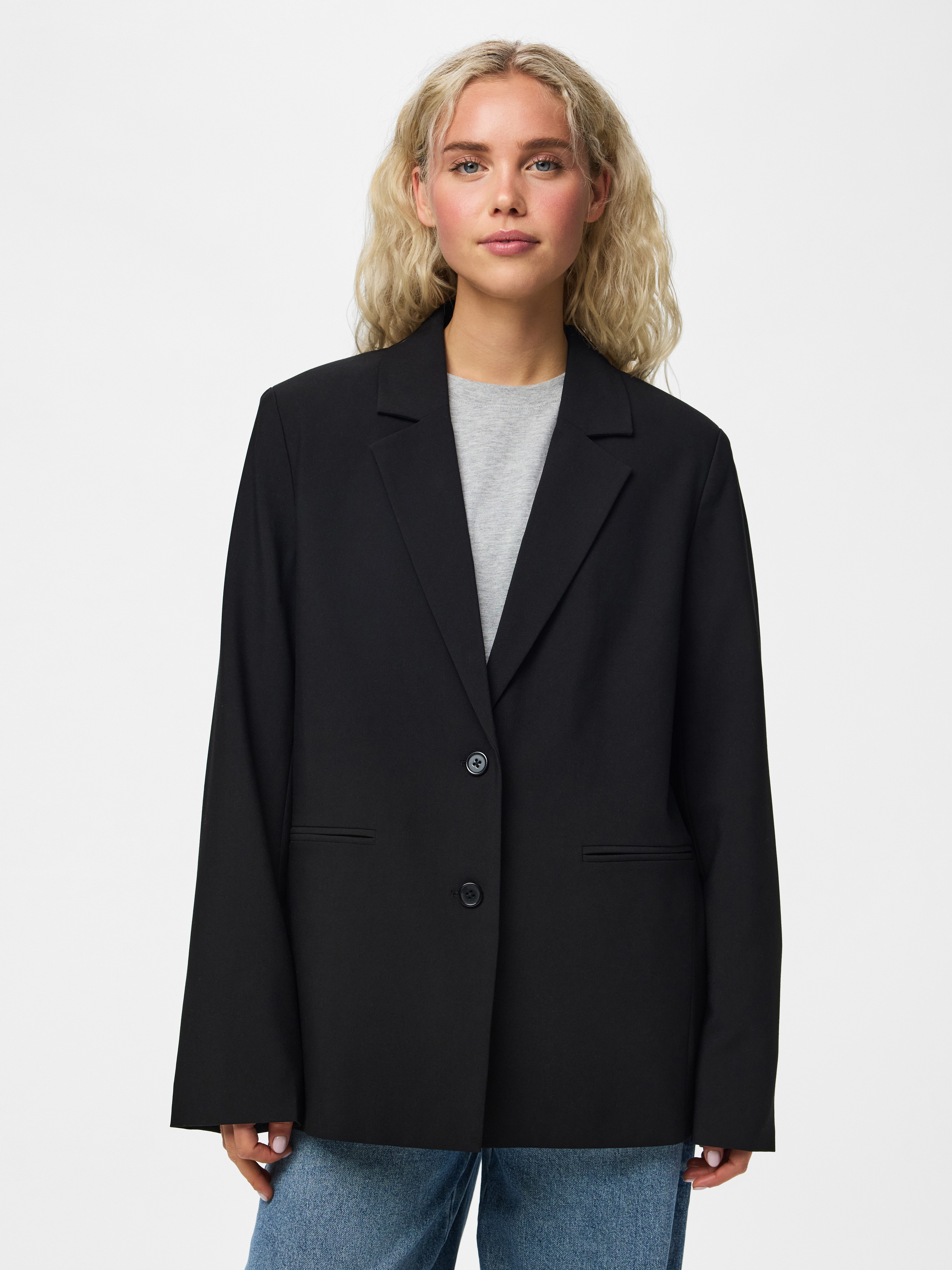 pieces Longblazer PCBOSELLA LS LOOSE BLAZER NOOS BC Materialmix
