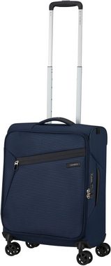 Samsonite Weichgepäck-Trolley Litebeam, midnight blue, 55 cm, 4 Rollen, Handgepäck-Koffer Reisegepäck Reisekoffer TSA-Zahlenschloss