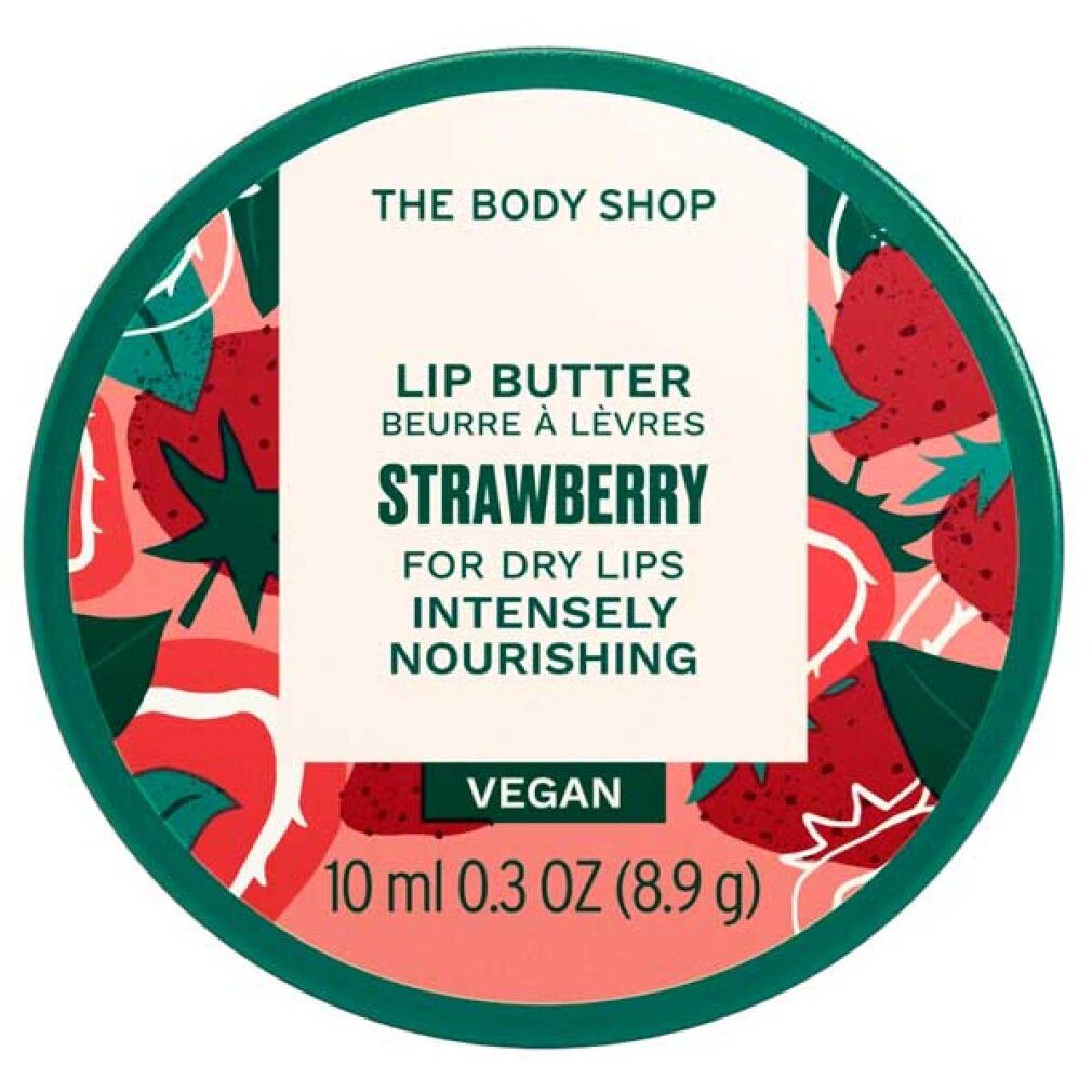 The Body Shop Lippenpflegemittel STRAWBERRY lip butter 10ml