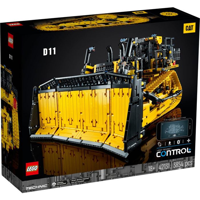 LEGO® Spielbausteine LEGO® Technic Cat® D11T Bulldozer 3854 Teile 42131