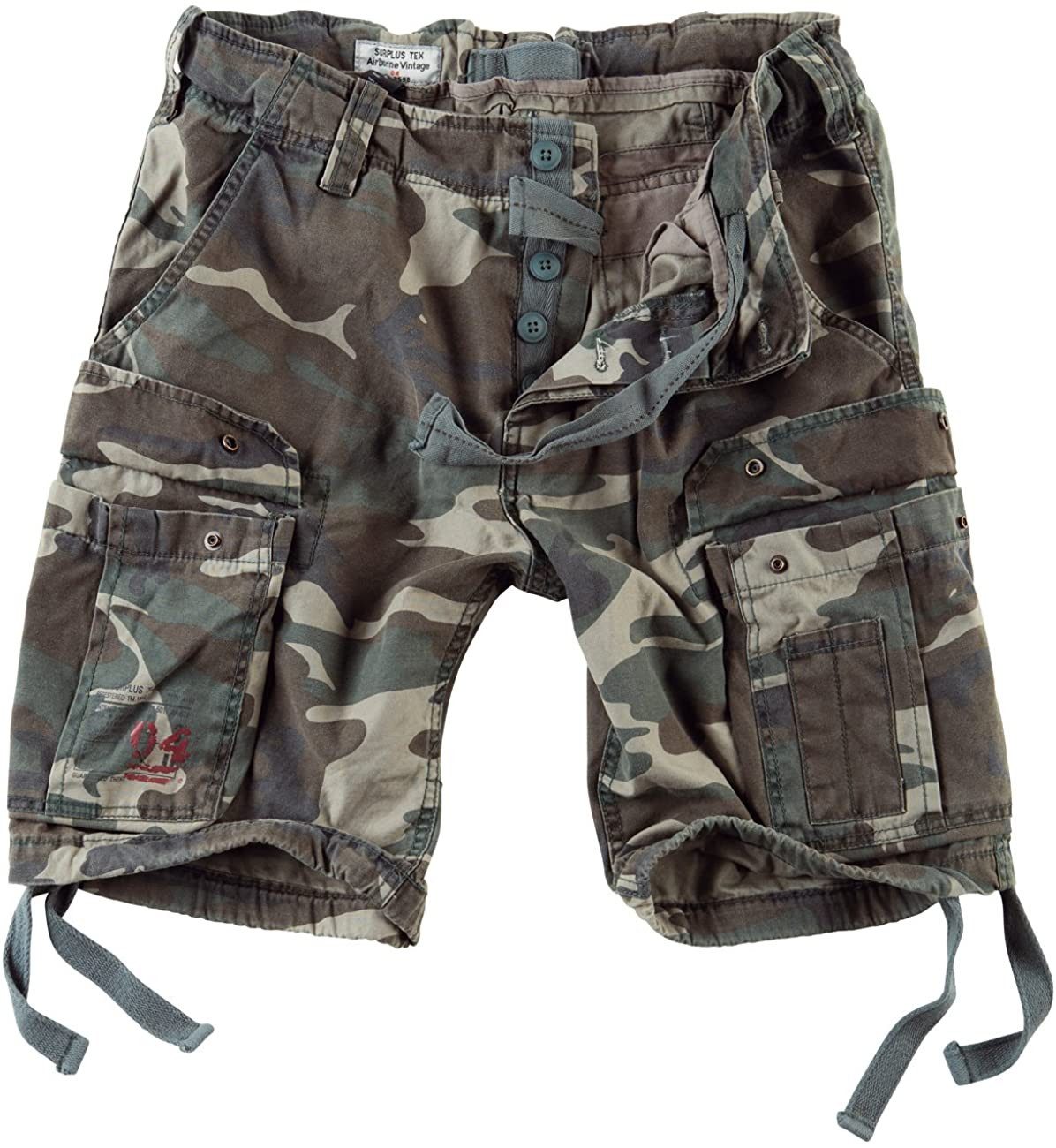 Trooper Cargoshorts Airborne Bermuda Baumwolle Sommer Shorts Kurze Hose Arm günstig online kaufen