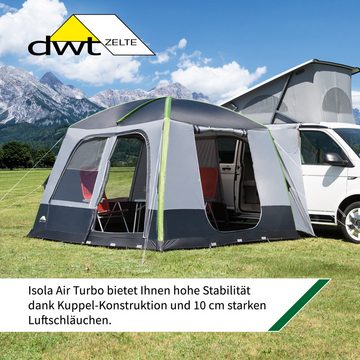 dwt aufblasbares Zelt Buszelt Isola Air Turbo, 300 x 300 cm (Einkammer-Air In-Luftsystem), (1 tlg)