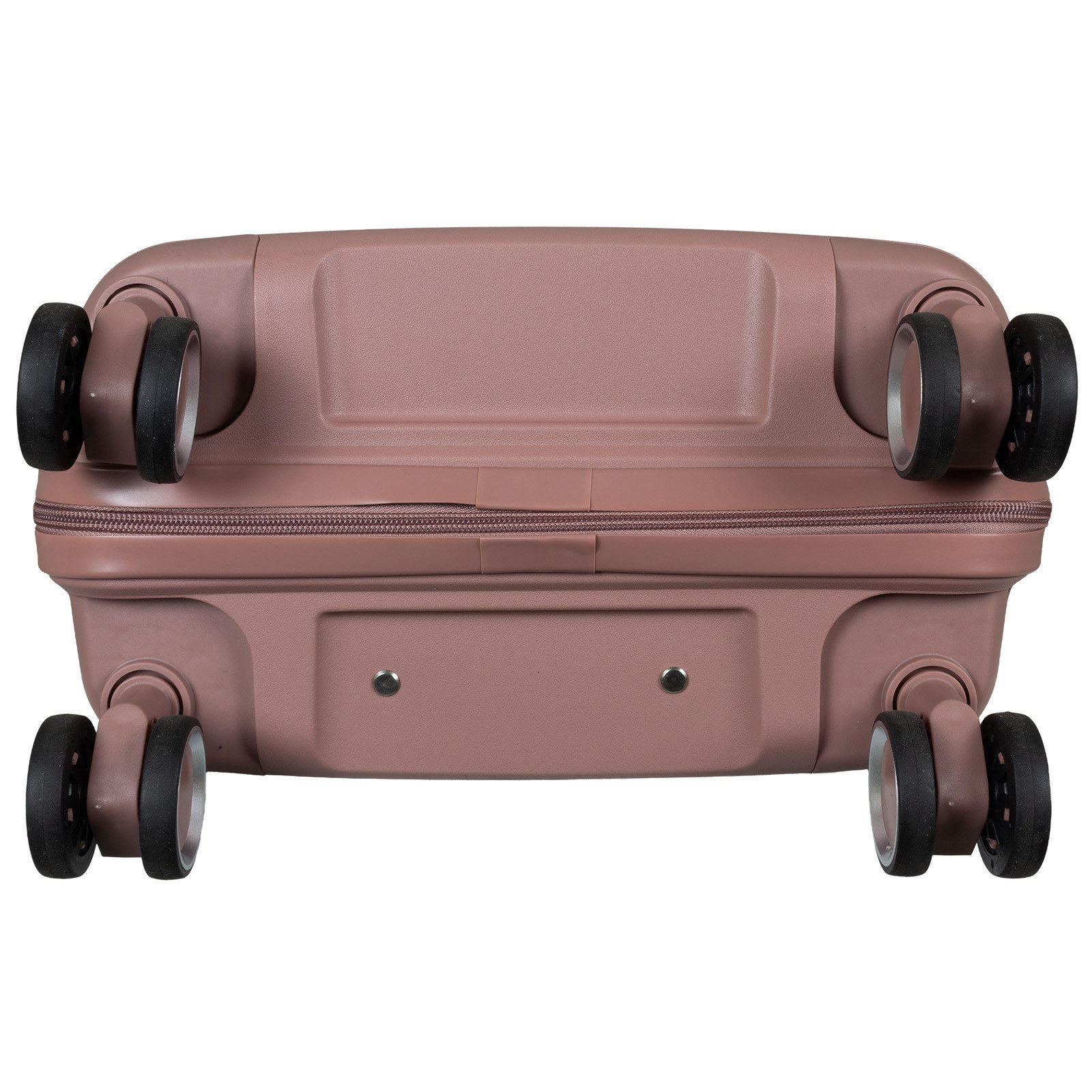 Trendyshop365 Hartschalen-Trolley Reisekoffer Aruba, verschiedene Farben und Größen, 4 Rollen, Polypropylen, extrem robust