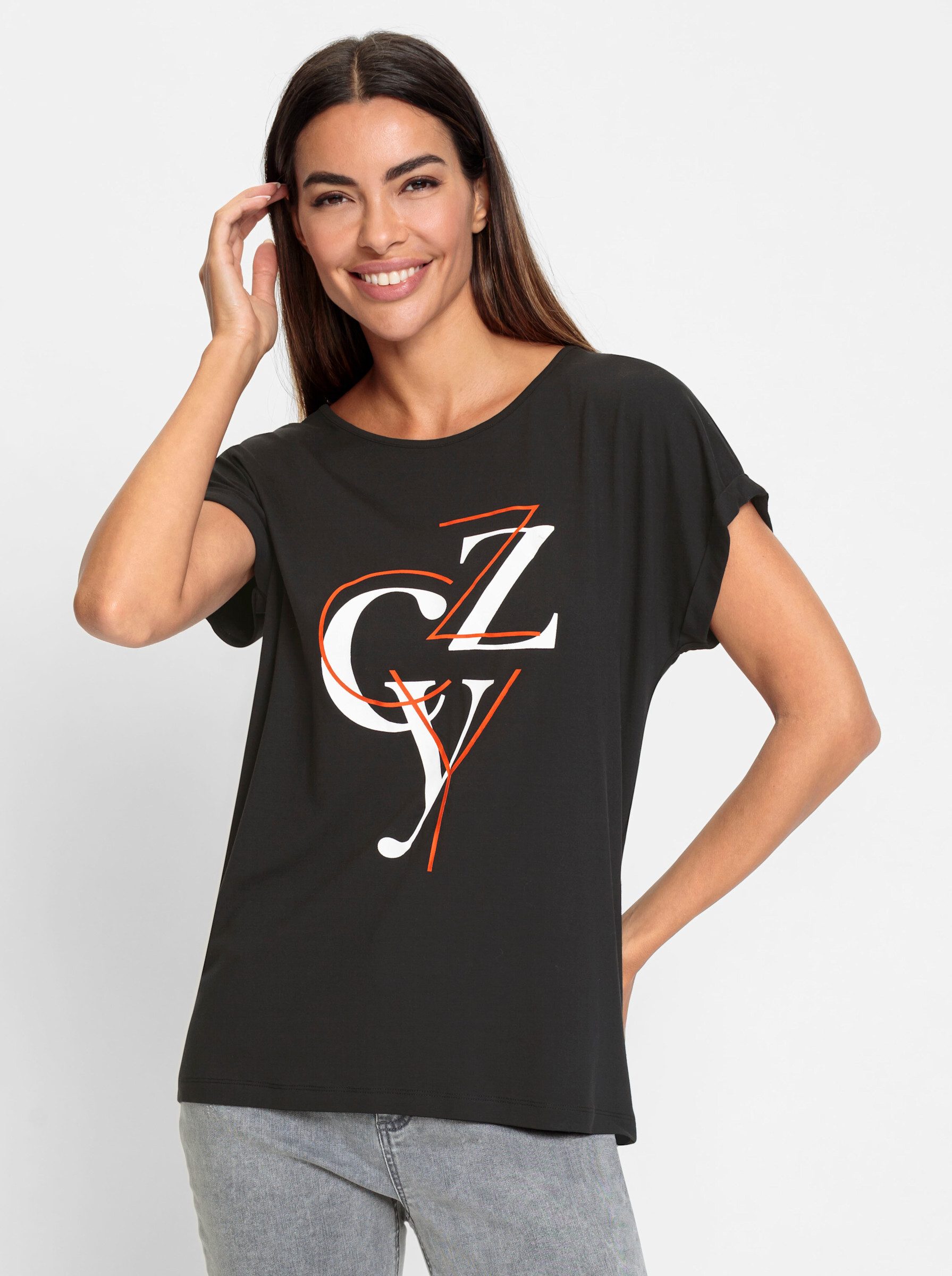 heine T-Shirt Shirt Kurzarm