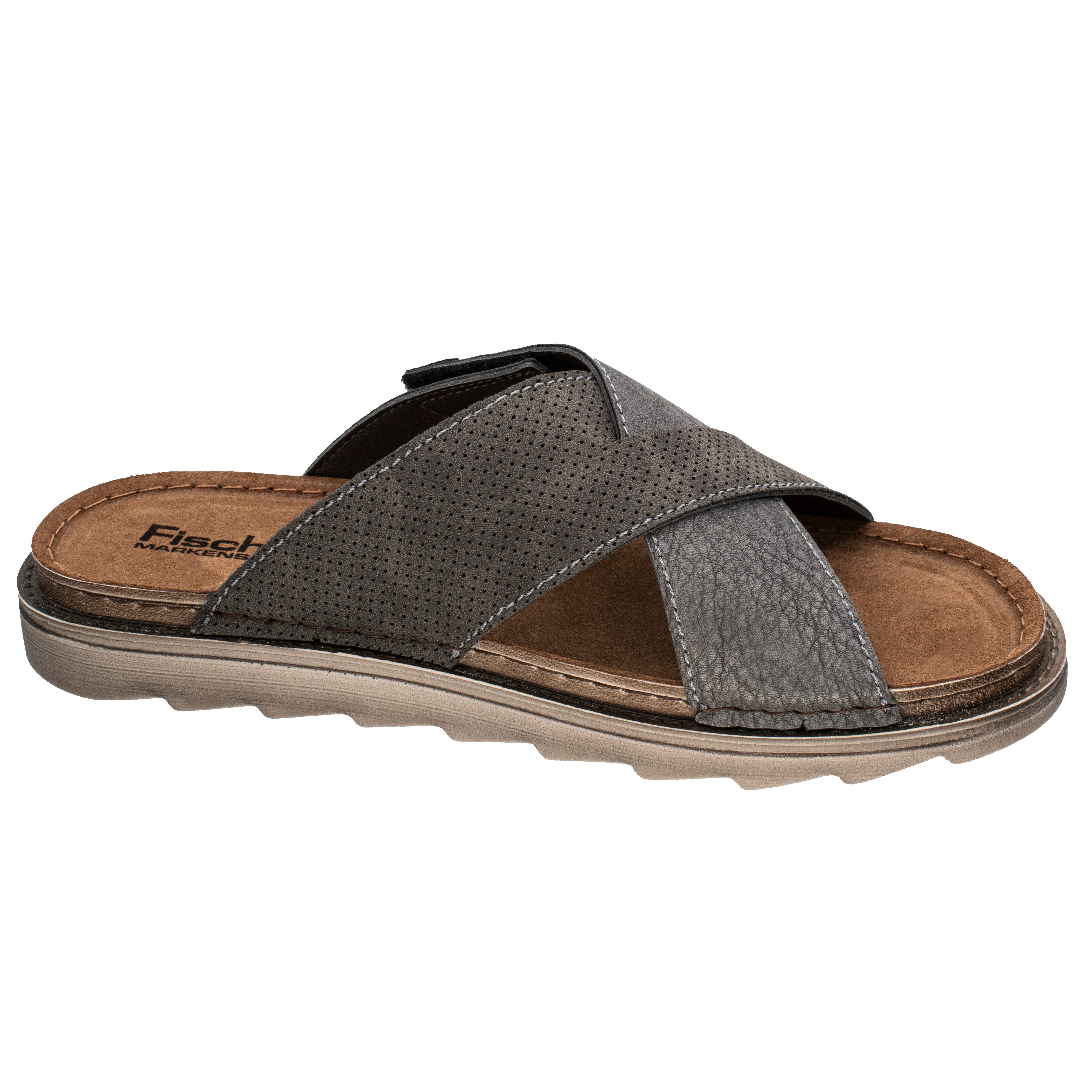 Fischer-Markenschuh Lars Pantolette aus Nappalino, mit Synthetik-Futter, mi günstig online kaufen
