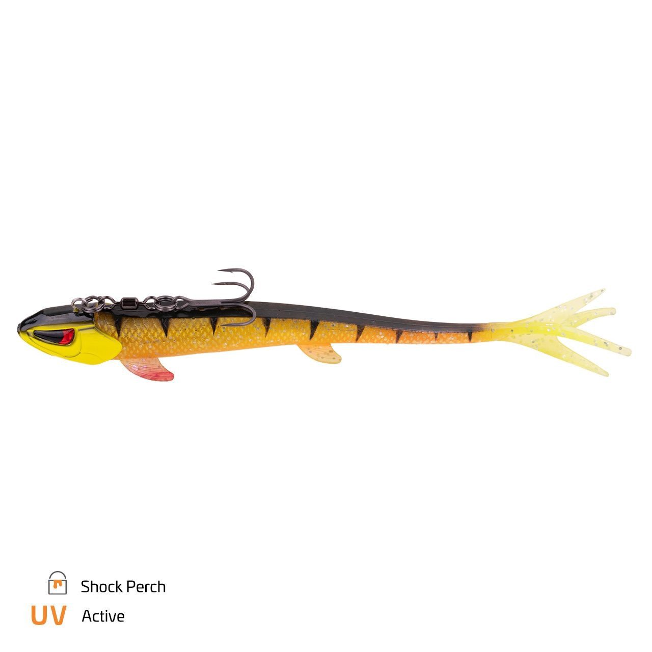 Zeck Fishing Kunstköder ZANDER Pelagi Set 20cm 60g Shock Perch
