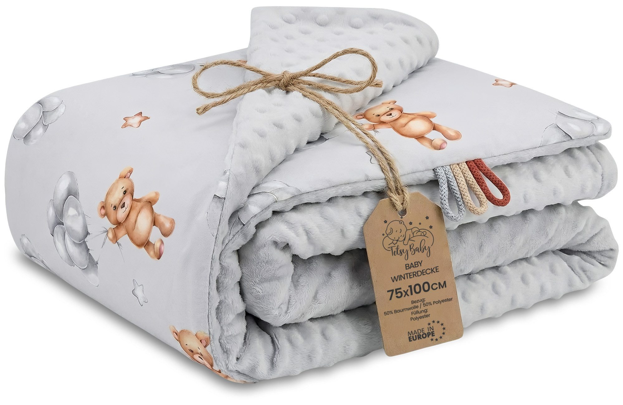 Babydecke Kuscheldecke Baby Decke - Kinderdecke Kinderwagen Blanket Babydecken, Totsy Baby
