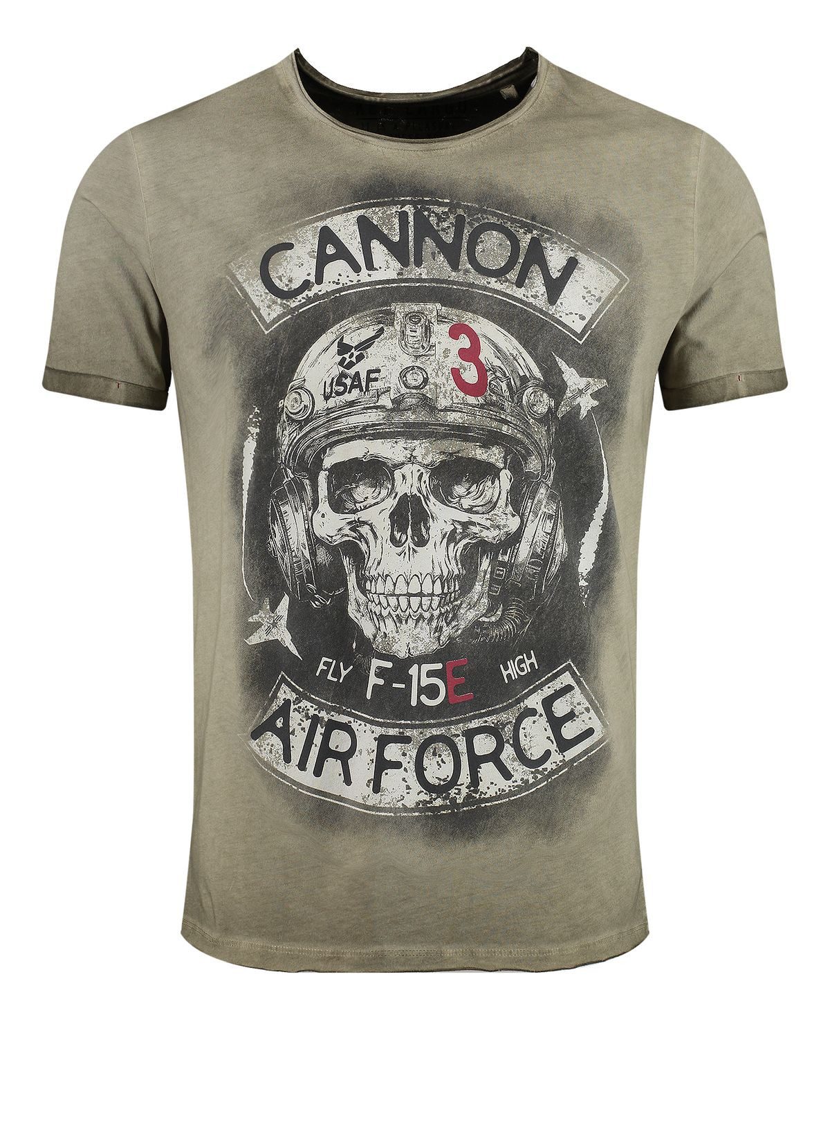 Key Largo T-Shirt T-Shirt Cannon Skull günstig online kaufen
