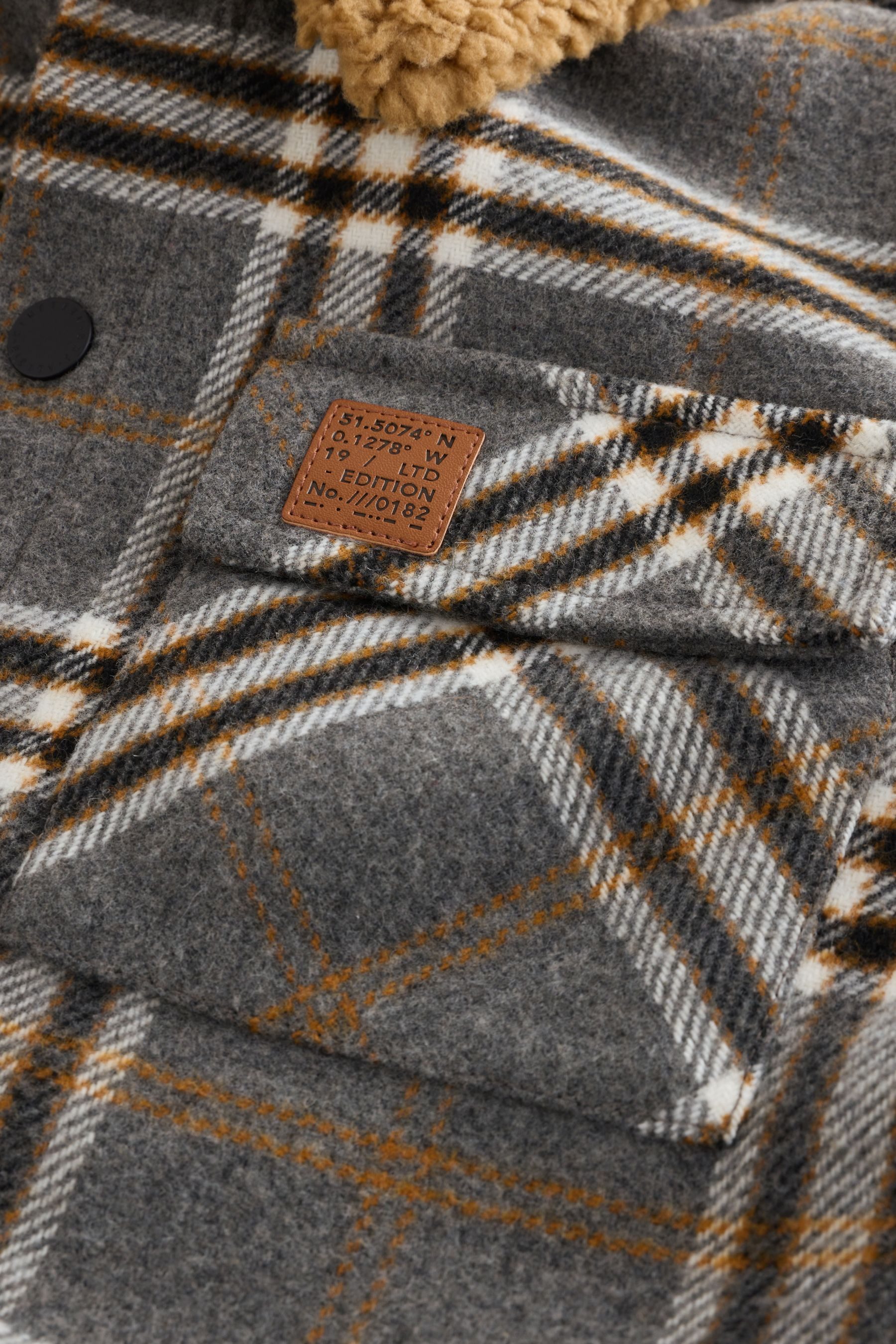Next Hemdjacke Gefütterte Hemdjacke (1-St)