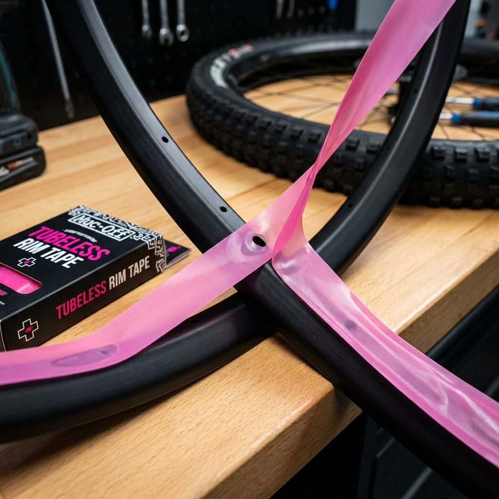 Muc-Off Fahrradreifen Muc Off Rim Tape 10m Roll pink 25