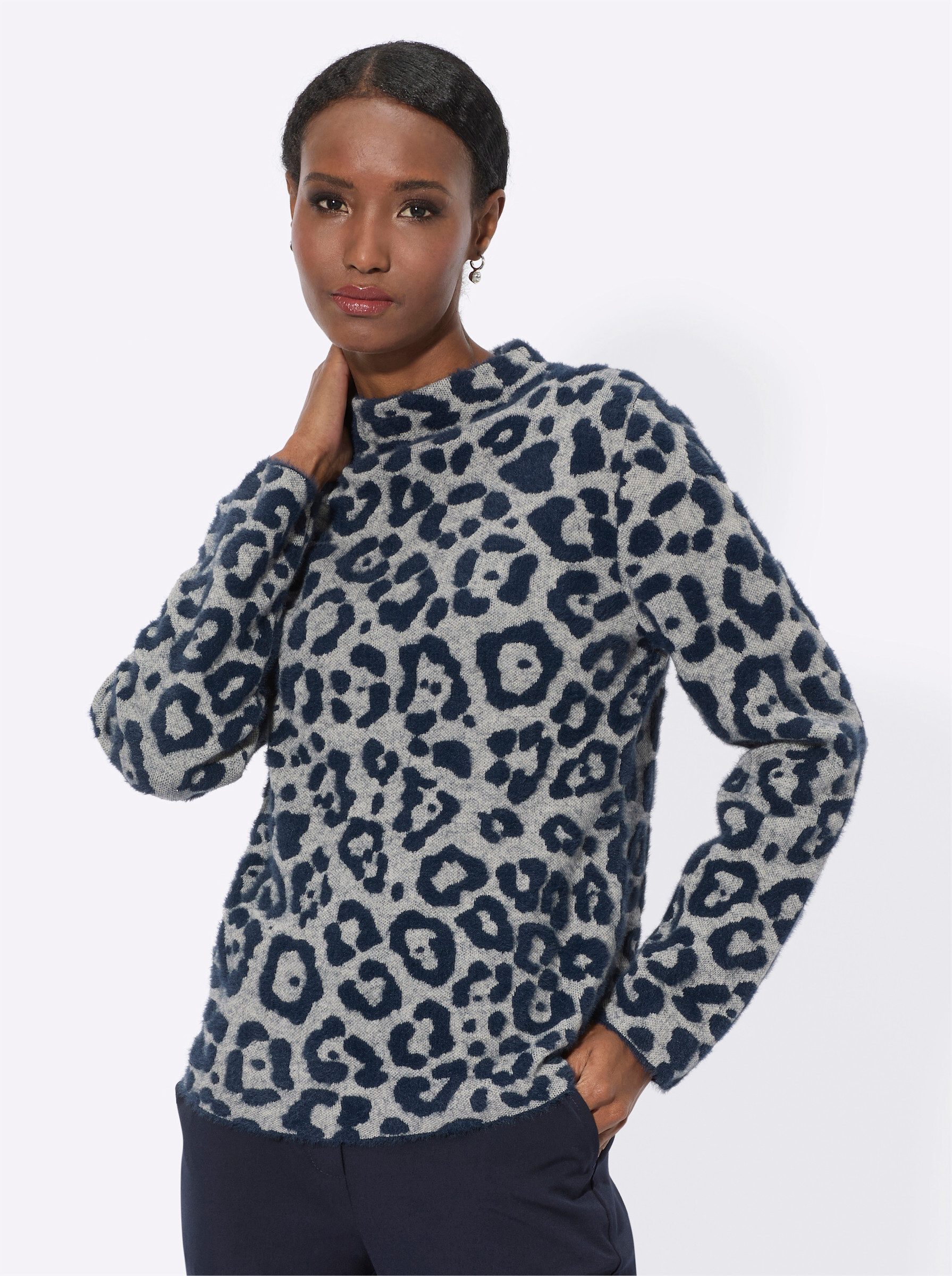 creation L Strickpullover Langarm-Pullover .