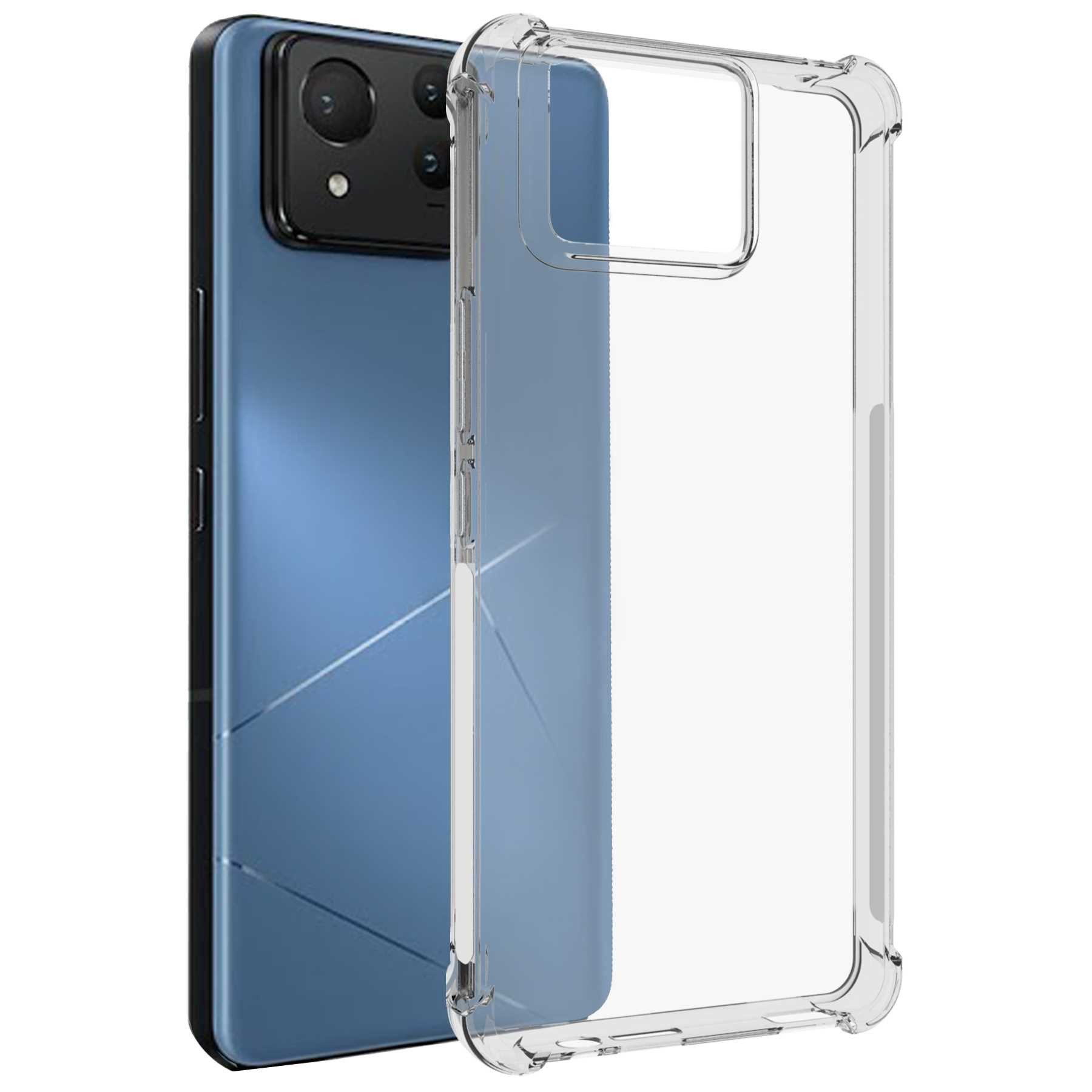 mtb more energy Smartphone-Hülle Clear Armor Case für Asus Zenfone 11 Ultra, Transparente TPU Schutzhülle Case Backcover mit Anti-Shock Verstärkung