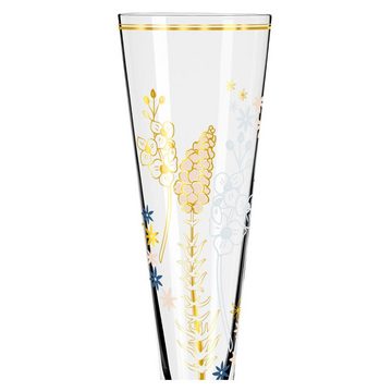 Ritzenhoff Champagnerglas Goldnacht 037, Kristallglas