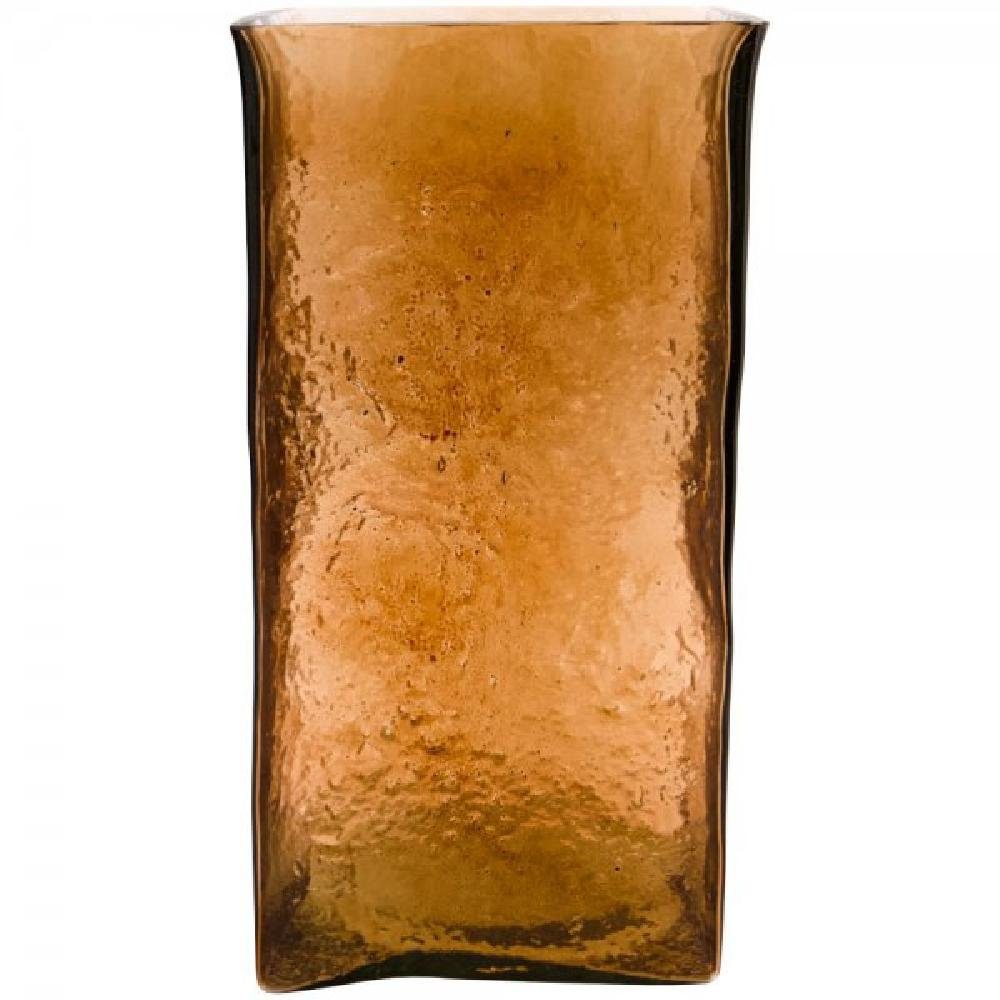 House Doctor Dekovase Vase Square Amber (16x16x30cm)