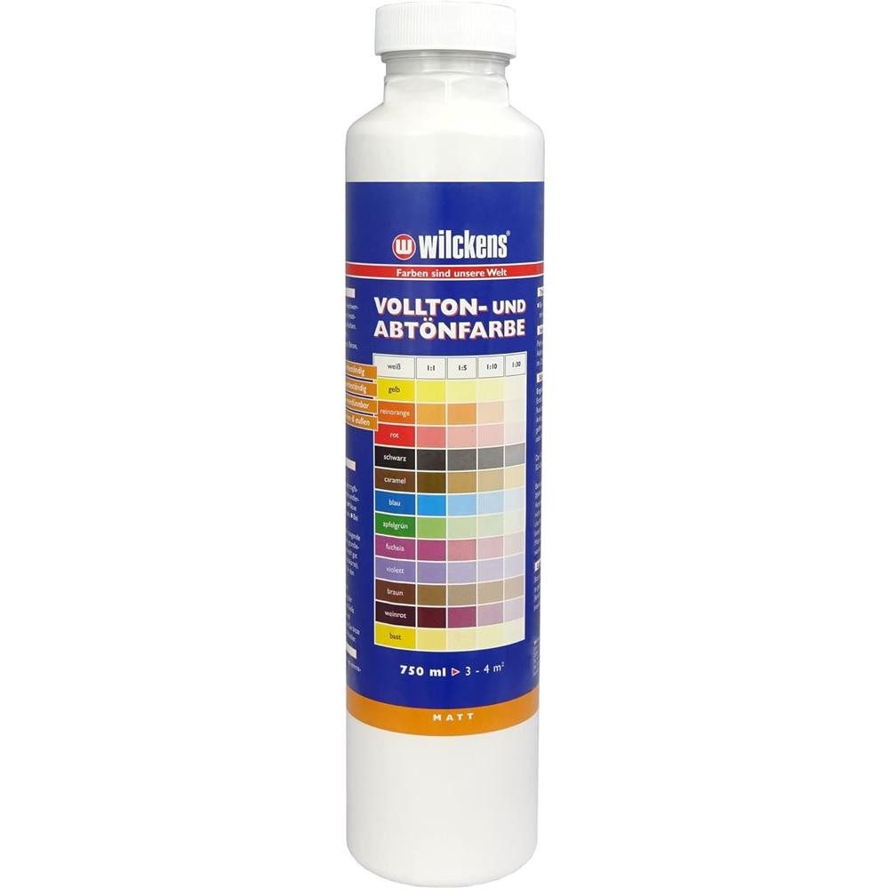 Wilckens Farben Vollton- und Abtönfarbe Volltonfarbe Abtönfarbe 750ml matt Farbe