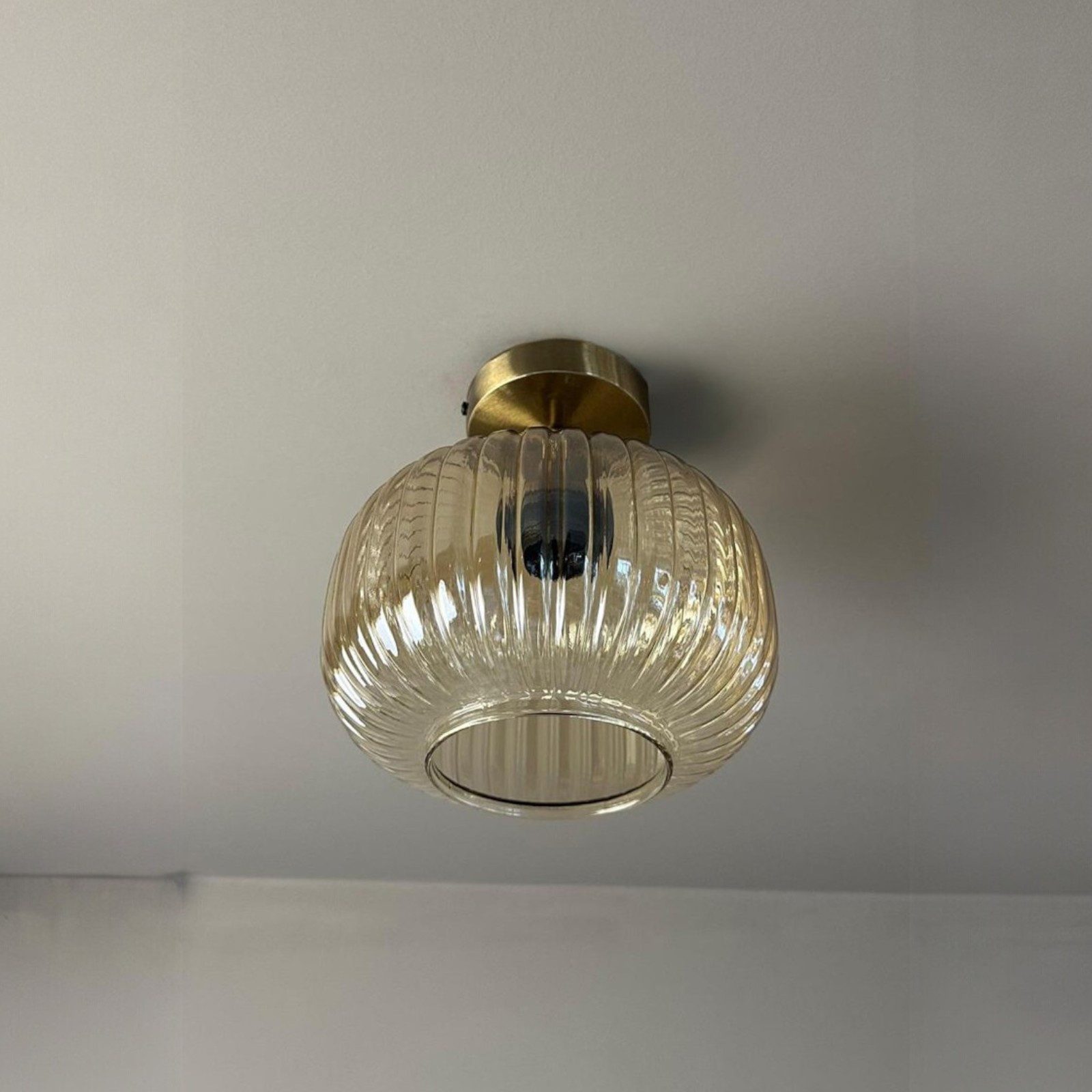Bamyum Deckenleuchte Mola Glas Modern Deckenleuchte, ohne Leuchtmittel