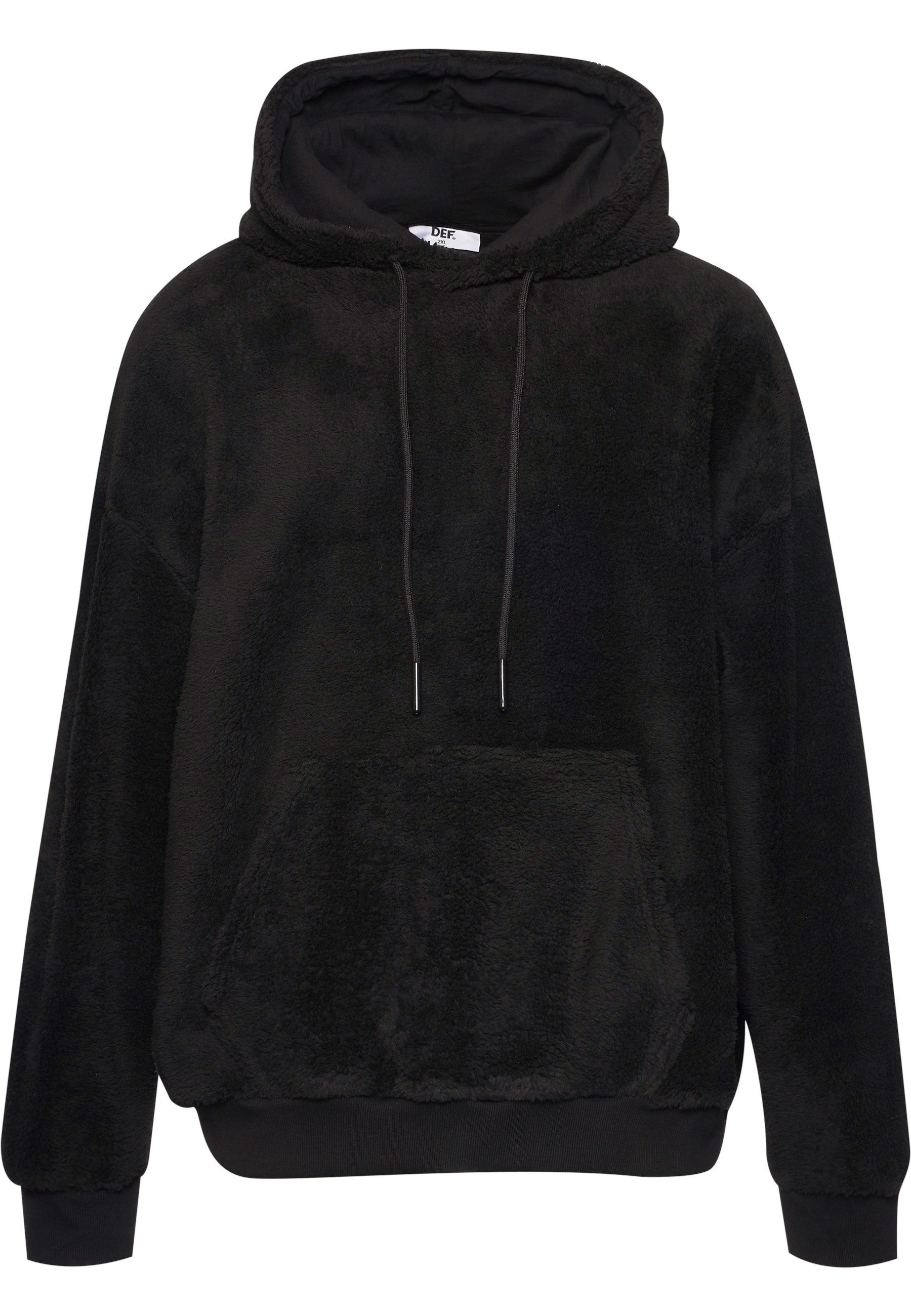 DEF Kapuzensweatshirt DEF Herren DEF Teddy Hoody Embroidery (1-tlg)
