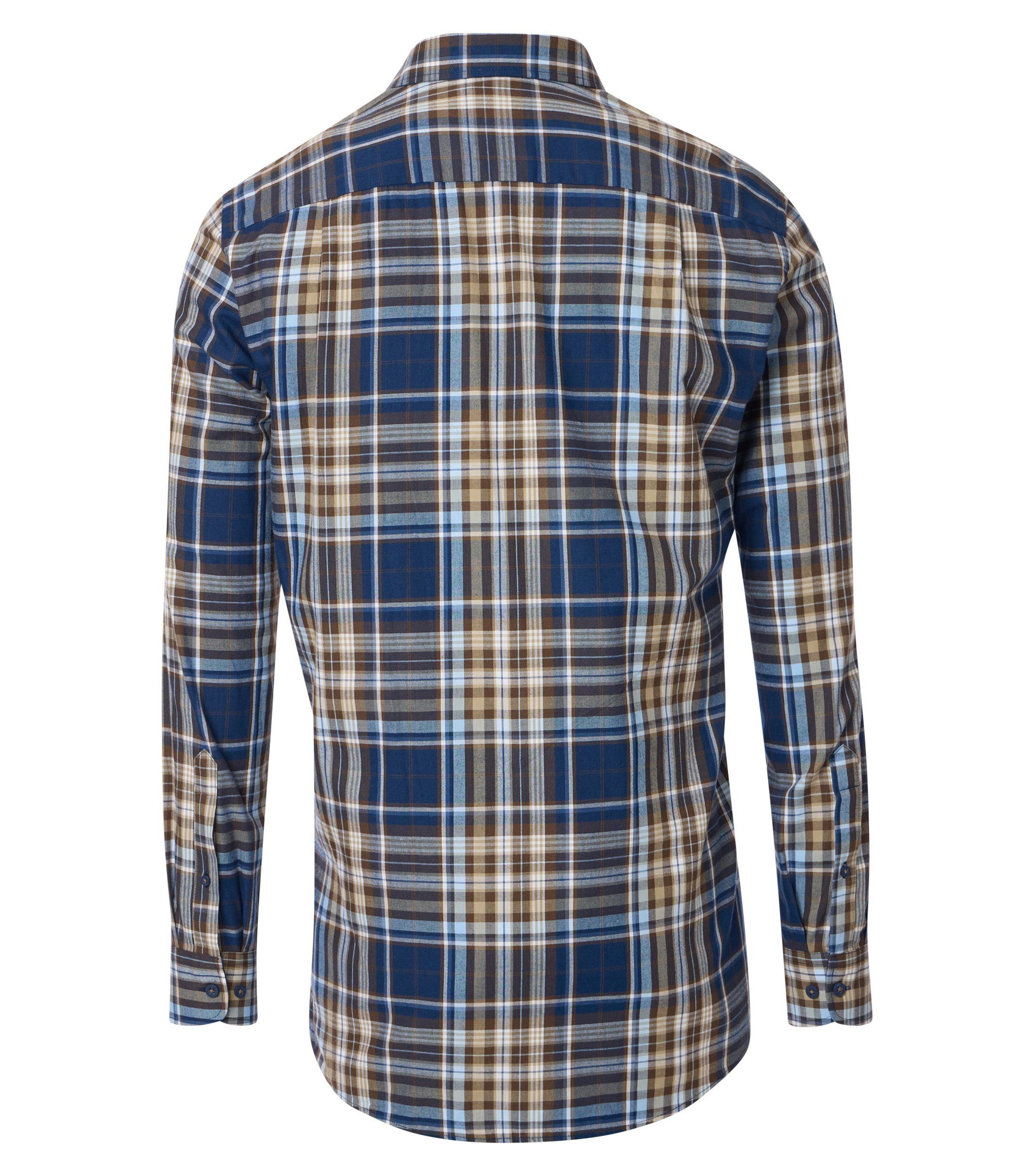 Redmond Langarmhemd kariert Comfort Fit günstig online kaufen