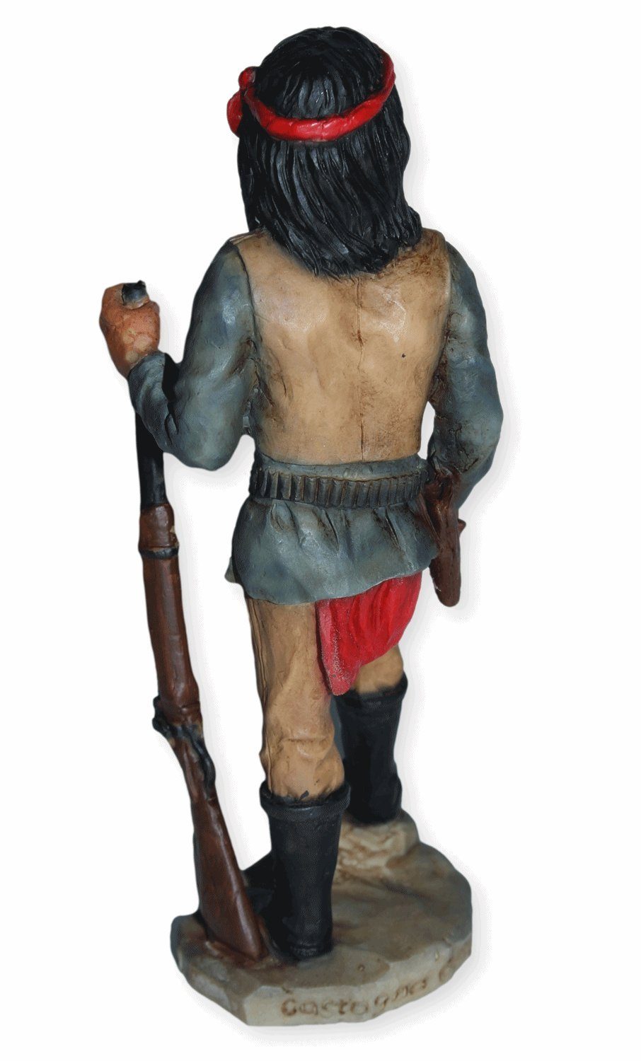Häuptling Dekofigur Figur Castagna H Cochise American Chochonen Skulptur Native cm 15,5