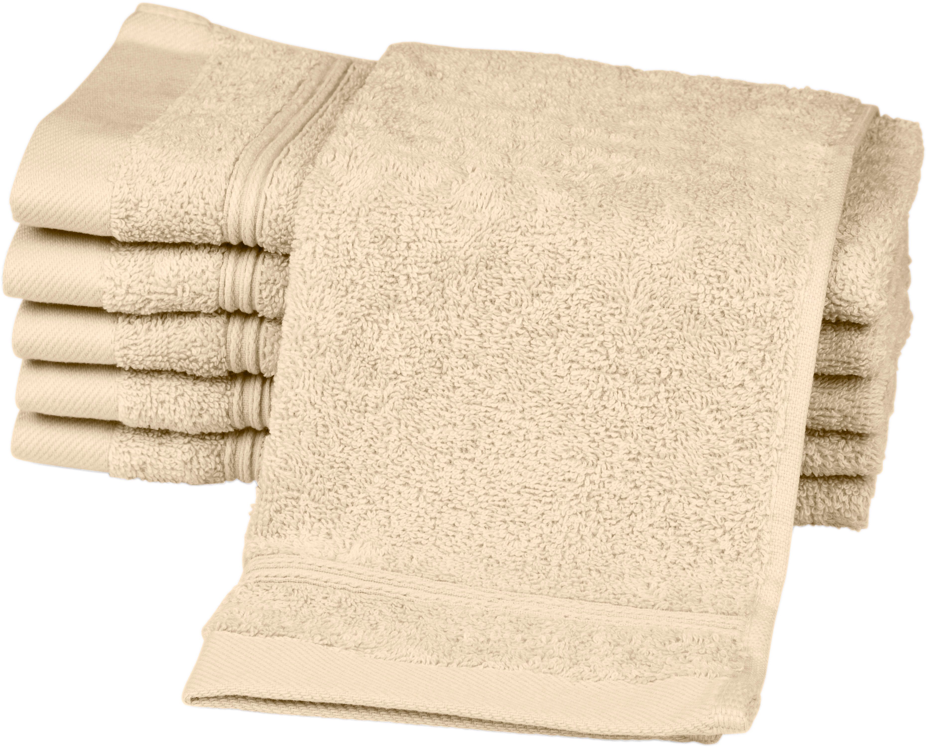 ROSS Gästehandtücher Rubin, Frottier (Packung, 6-St), günstig online kaufen