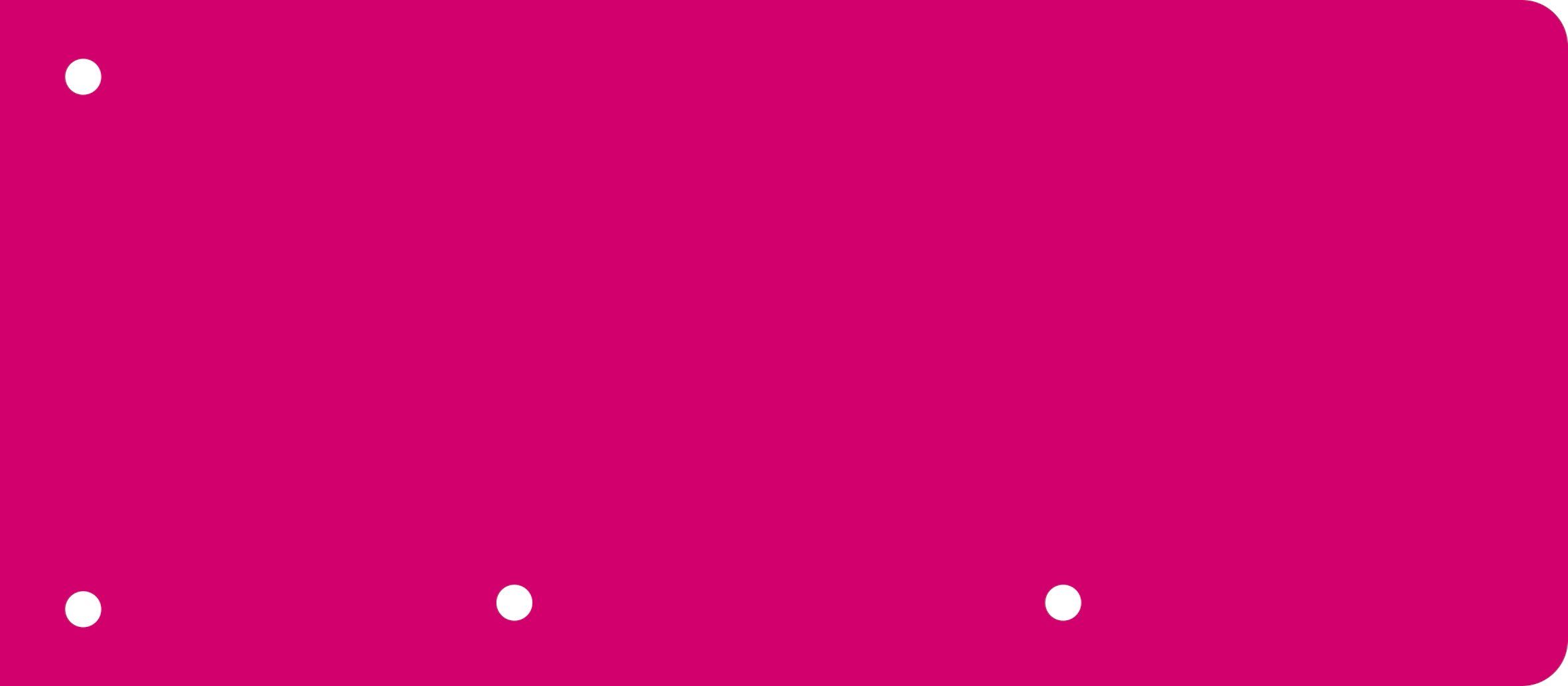 BRUNNEN Klemmen BRUNNEN 106604126 Trennstreifen Colour Code 10,5 x 24 cm pink