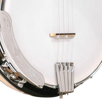 Gold Tone Banjo Gold Tone CC-PLECTRUM 4-Saiter Cripple Creek Plektrum-Banjo mit Res...