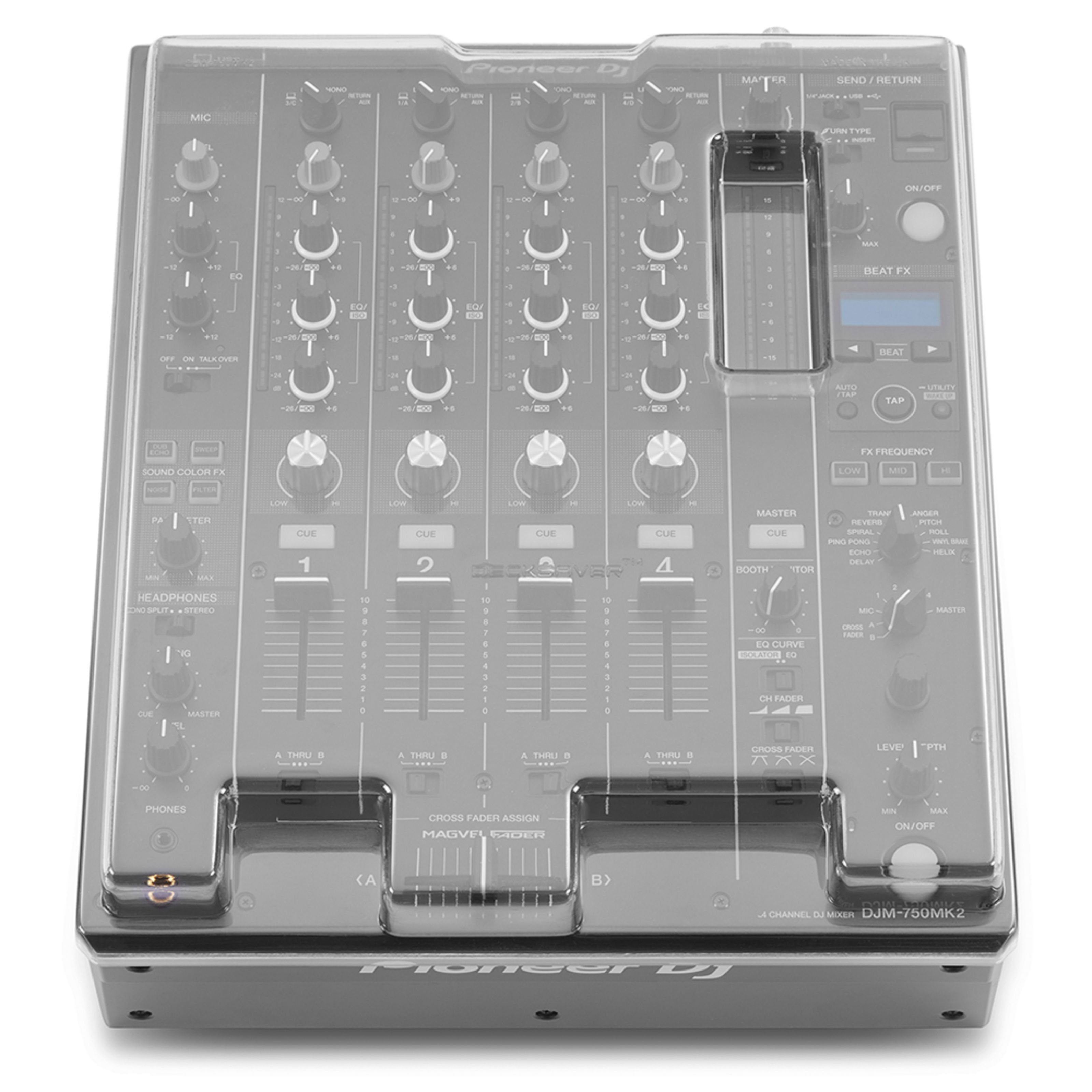 Decksaver Abdeckhaube, Pioneer DJM-750 MKII Cover - Cover für DJ Equipment