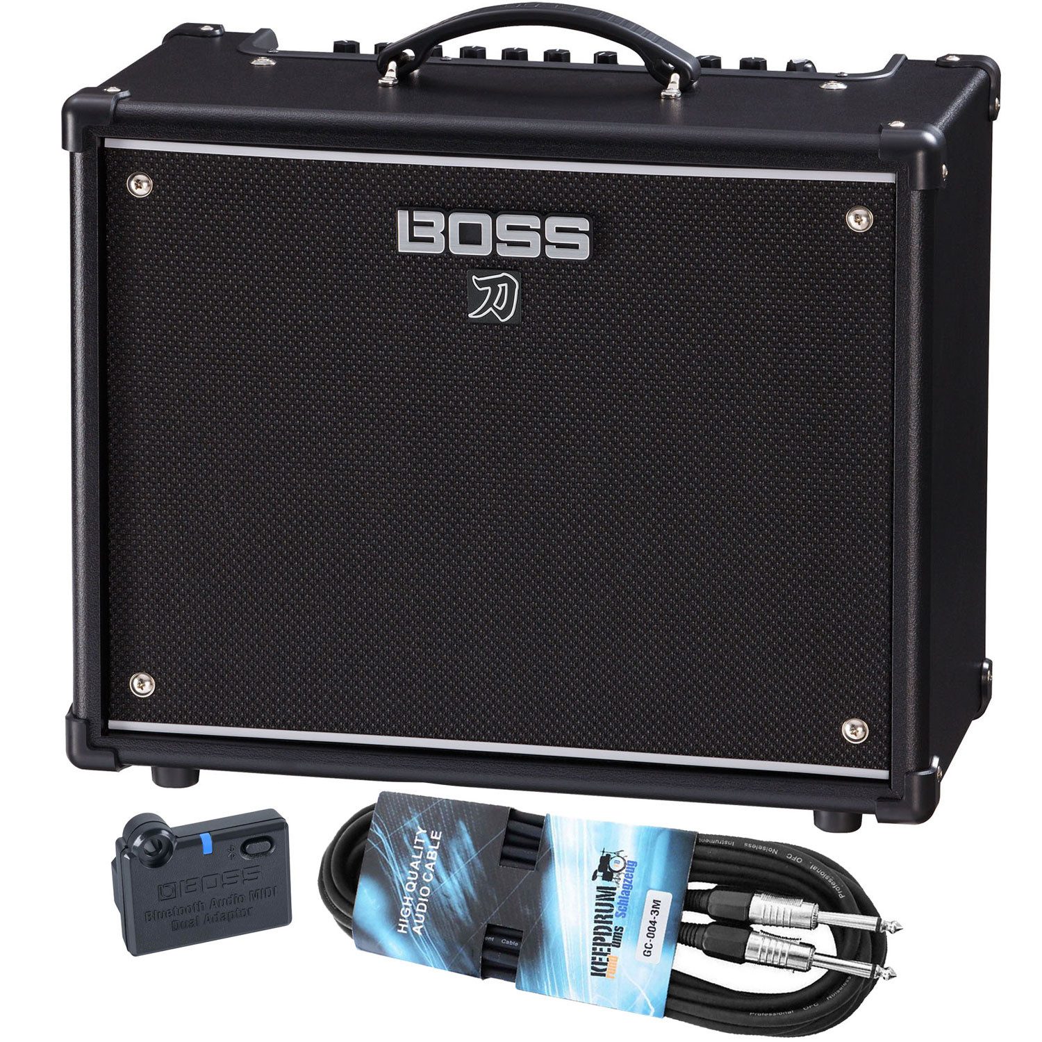 Boss Gitarren-Verstärker Katana 50 Gen 3 mit BT-Dual und Kabel Verstärker