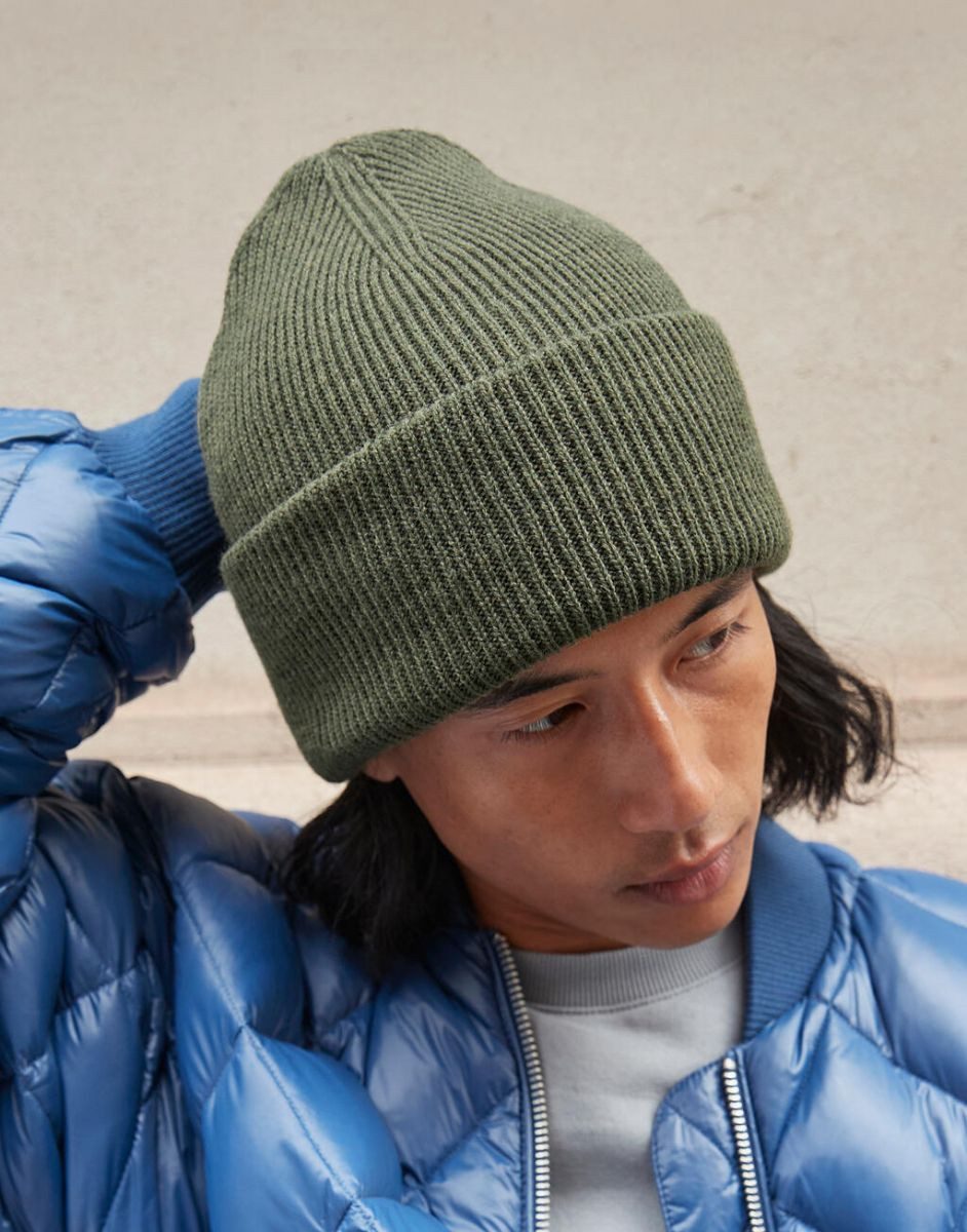 Beechfield® Bommelmütze Classic Engineered Deep Cuffed Beanie