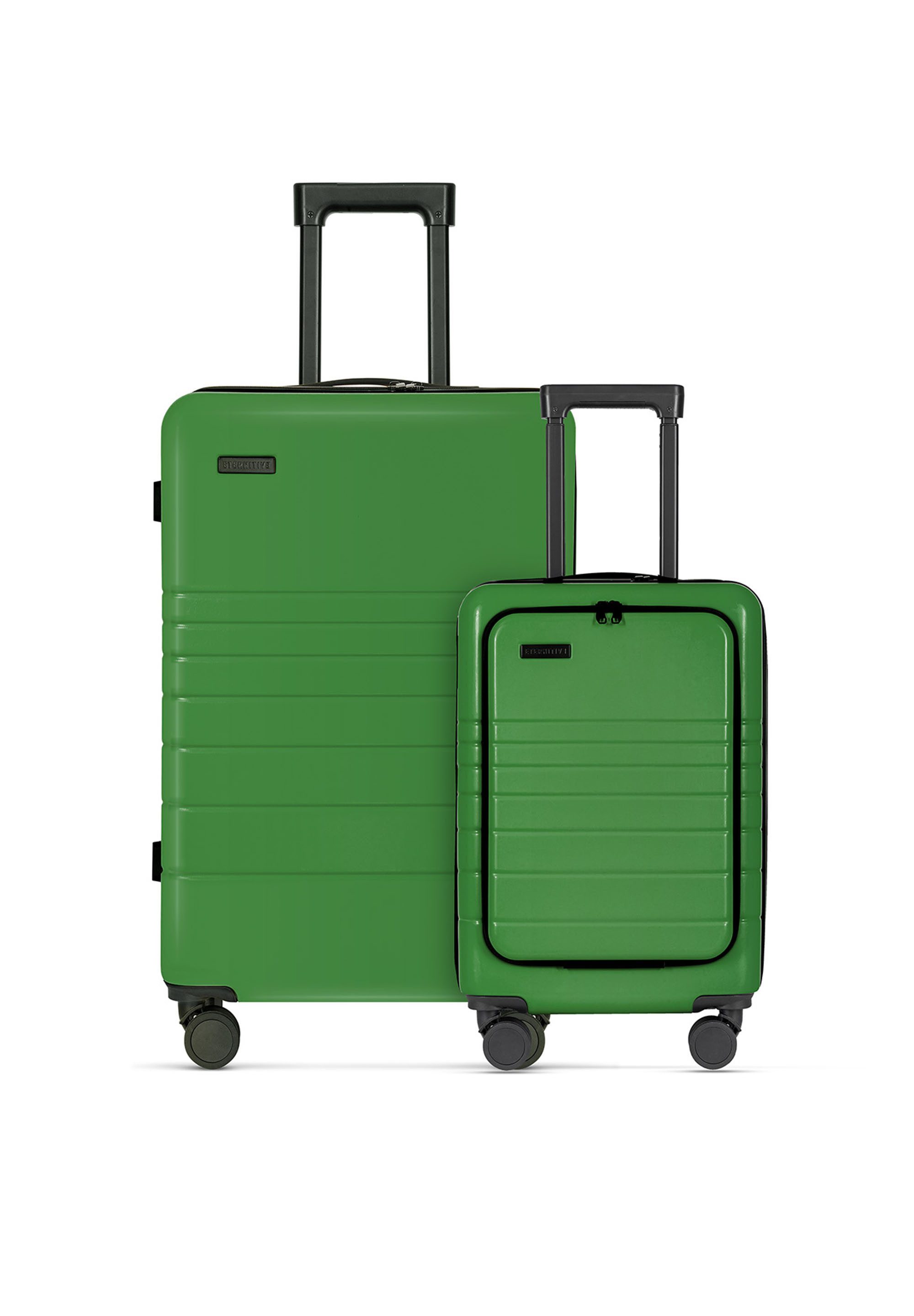 ETERNITIVE Trolleyset Set E1 40 96L, 4 Rollen, Set aus zwei Koffern - cabin 40L und large 96L - Hartschallenkoffer