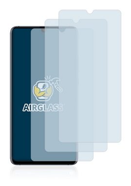 BROTECT flexible Panzerglasfolie für Huawei Mate 20 X (5G), Displayschutzglas, 3 Stück, Schutzglas Glasfolie klar