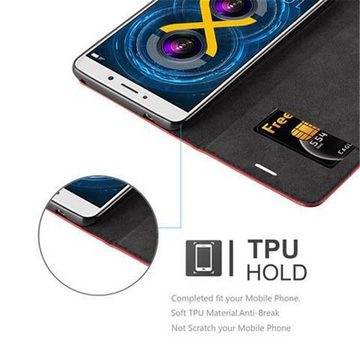 Cadorabo Handyhülle Huawei MATE 9 LITE / GR5 2017 / Honor 6X Huawei MATE 9 LITE / GR5 2017 / Honor 6X, Klappbare Handy Schutzhülle - Hülle - mit Standfunktion und Kartenfach
