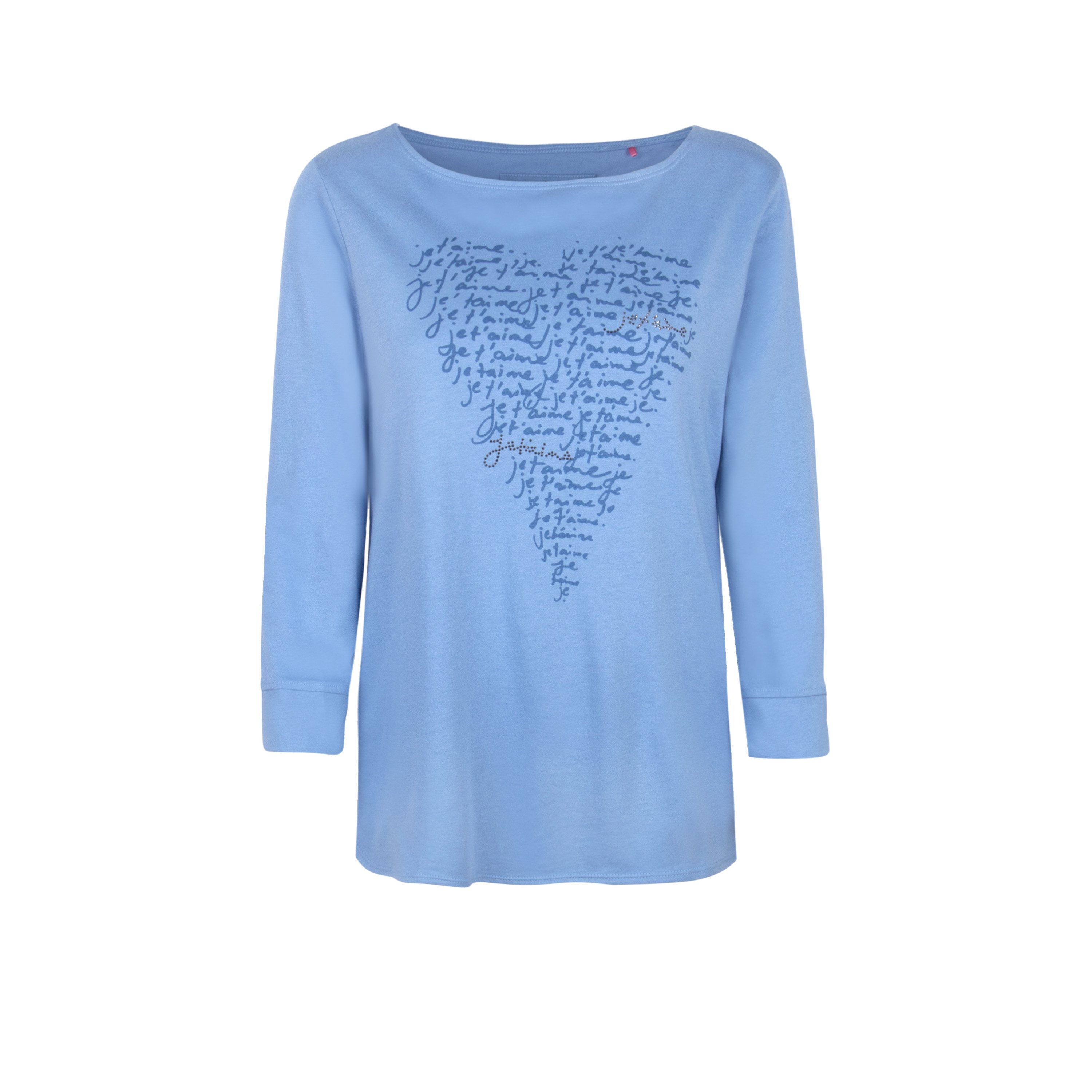 Lieblingsstück Rundhalsshirt CallidaL mit Herzmotiv günstig online kaufen