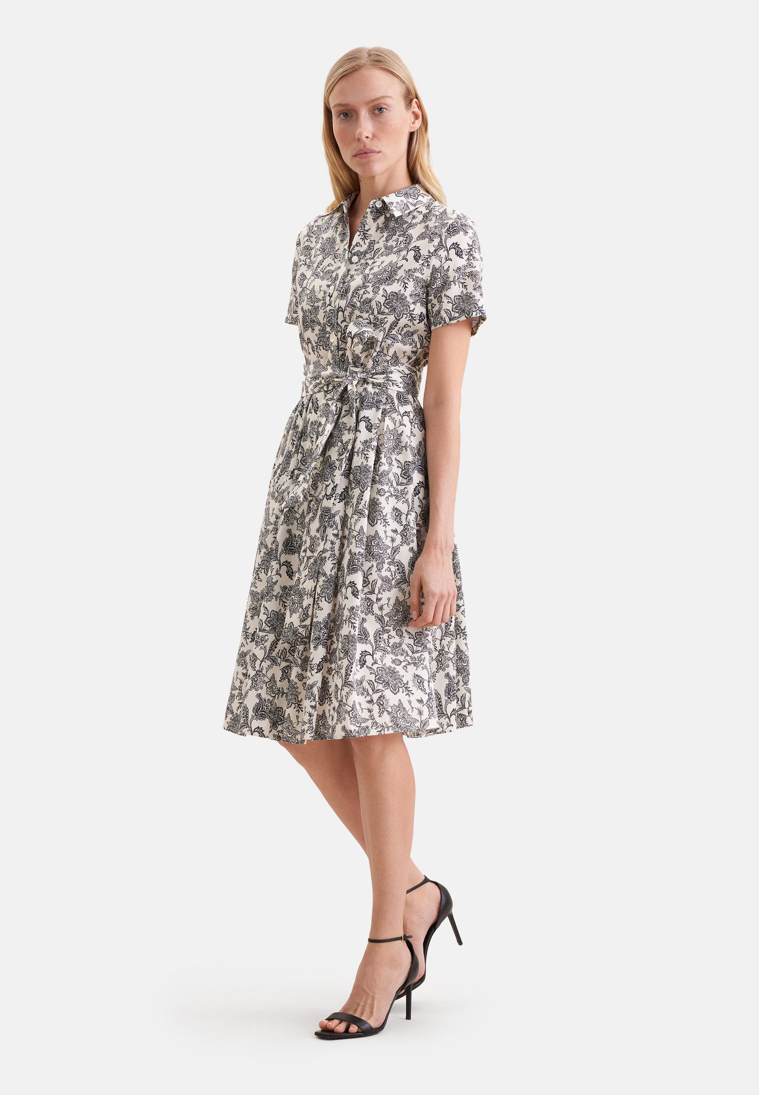 seidensticker Sommerkleid 1/1 Kragen Druck