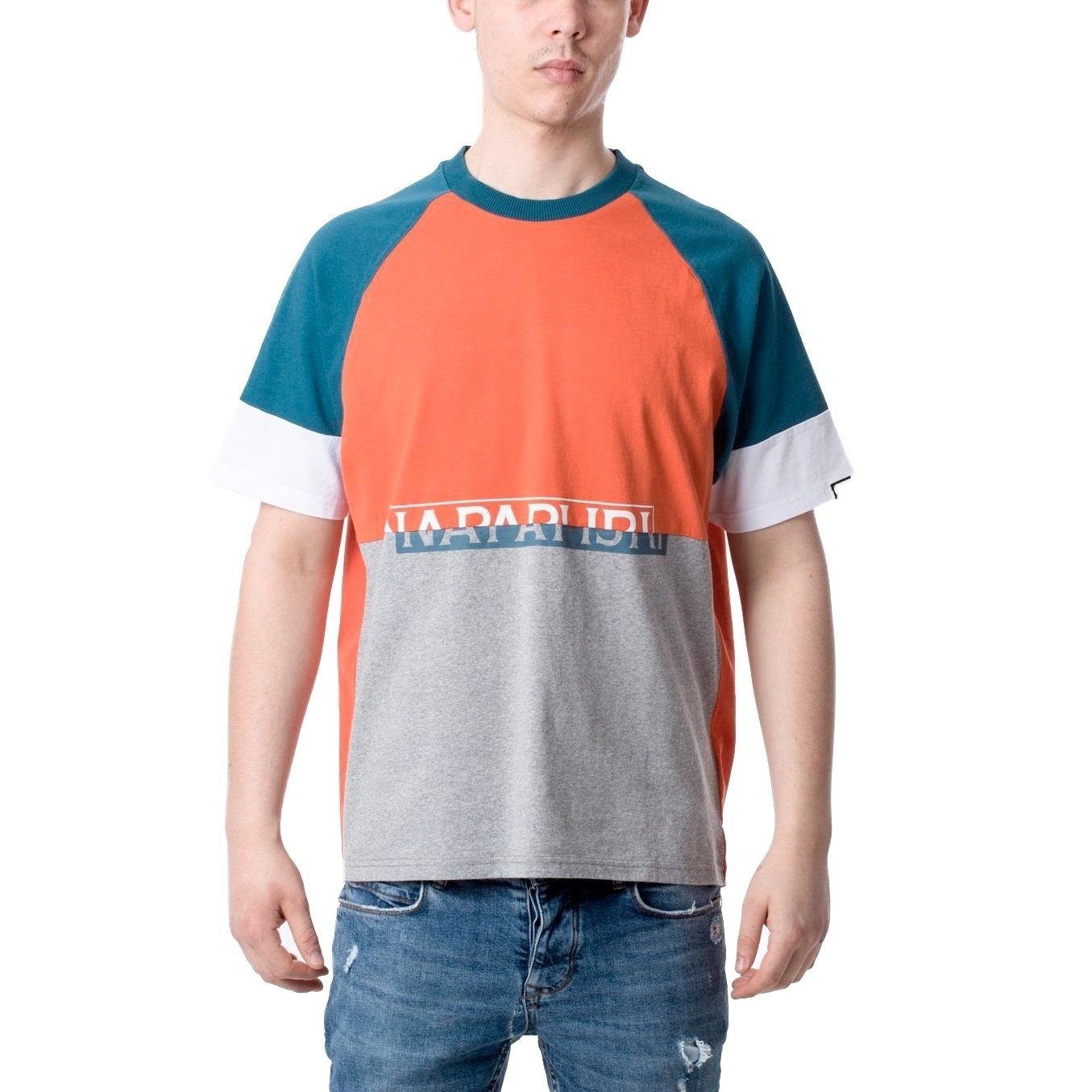 Napapijri T-Shirt Napapijri Sire Colour Block Tee