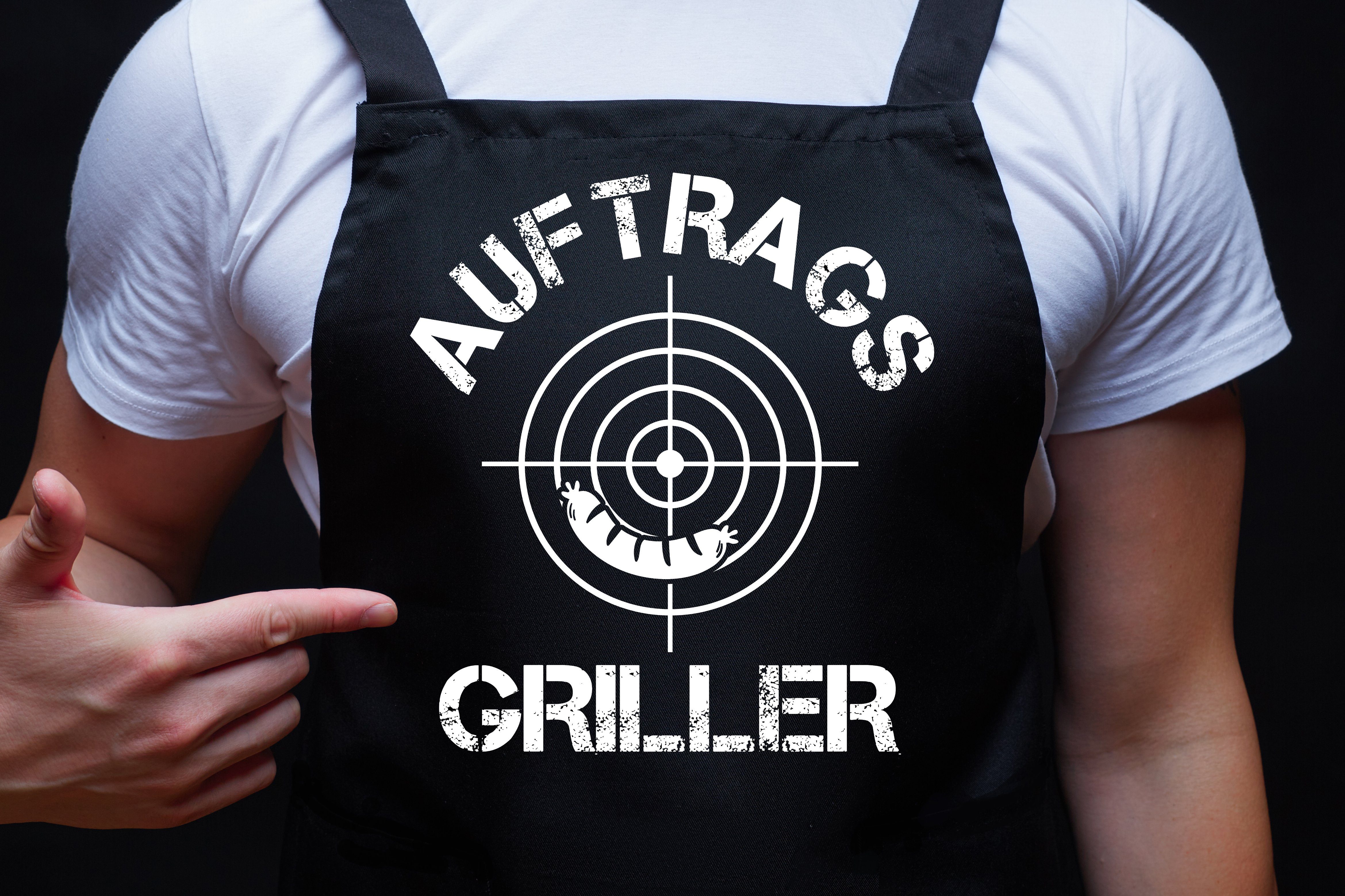 Youth Designz Grillschürze Auftrags-Griller Schürze Kochschürze für Männer, günstig online kaufen