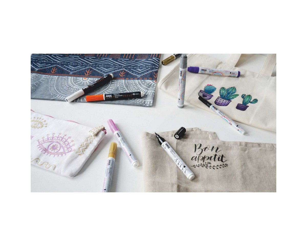 Thumbnail - C. KREUL Textilmarker KREUL Textilmarker fine grau