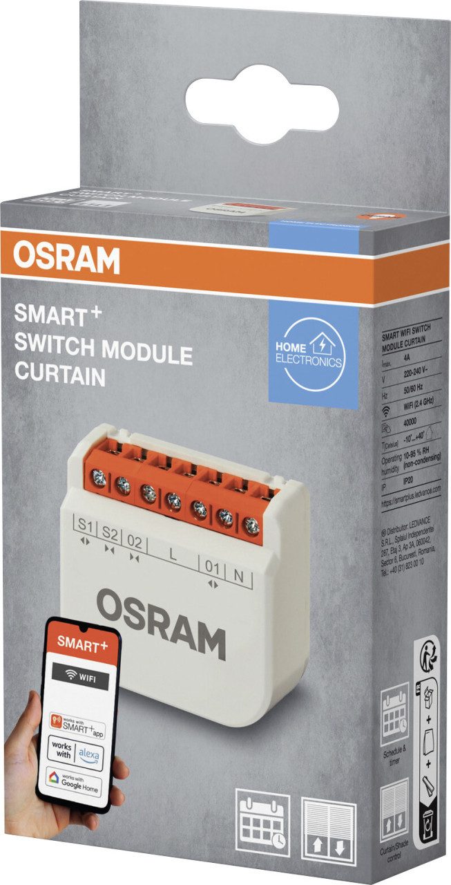 Ledvance Rollladenprofil Ledvance Smart Schaltmodul WiFi Switch Schaltaktor
