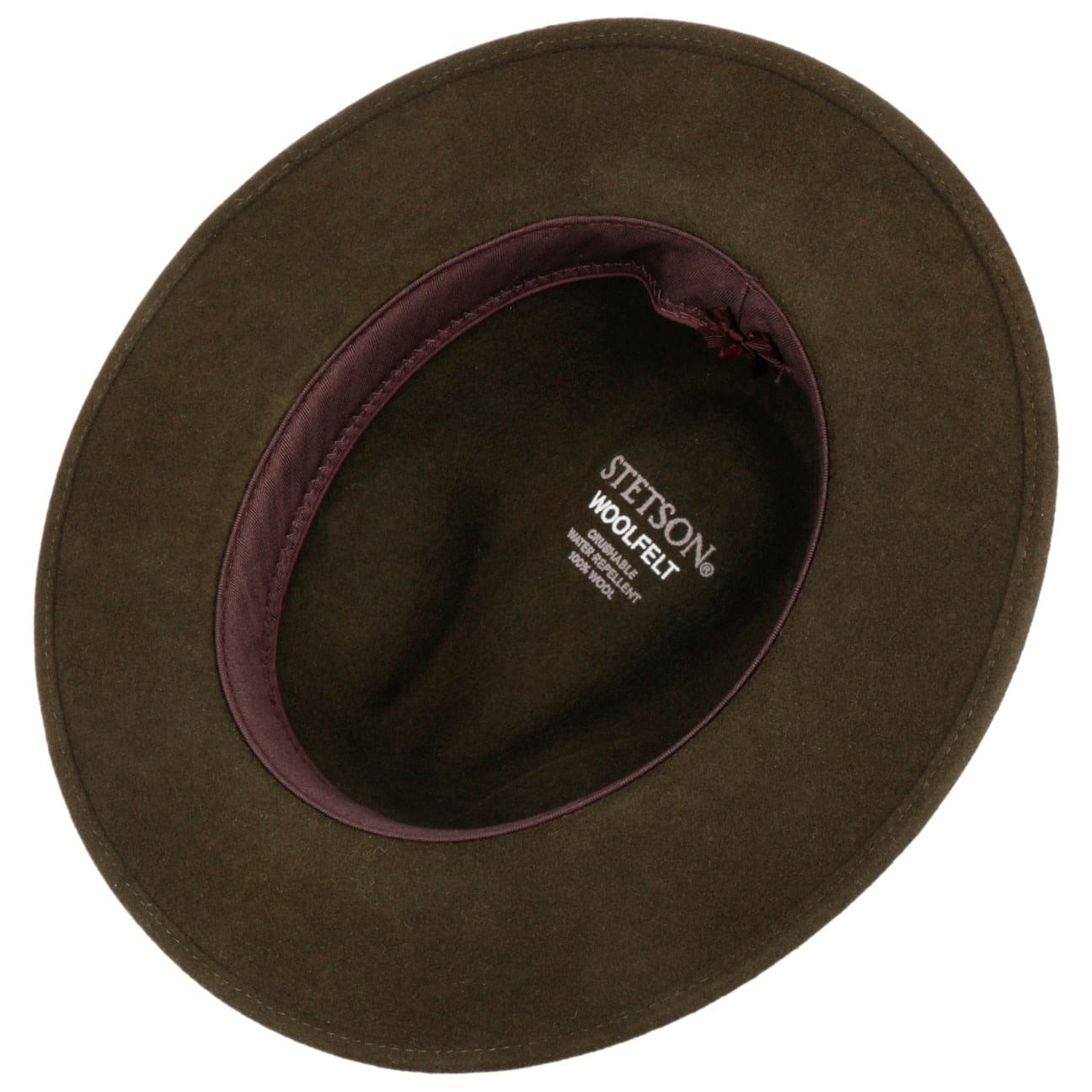 Stetson Filzhut (1-St) Wollfilzhut mit Lederband, Made in the EU