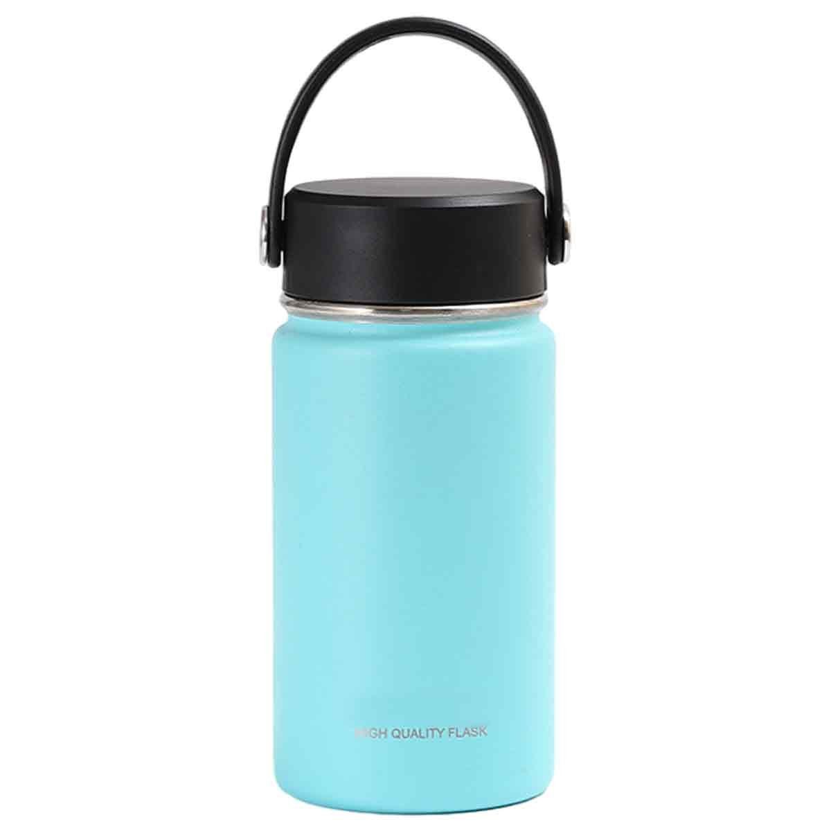 Wasserflasche sport aus Trinkflasche,Isolierte Trinkflasche hellblau Jormftte Edelstahl,für
