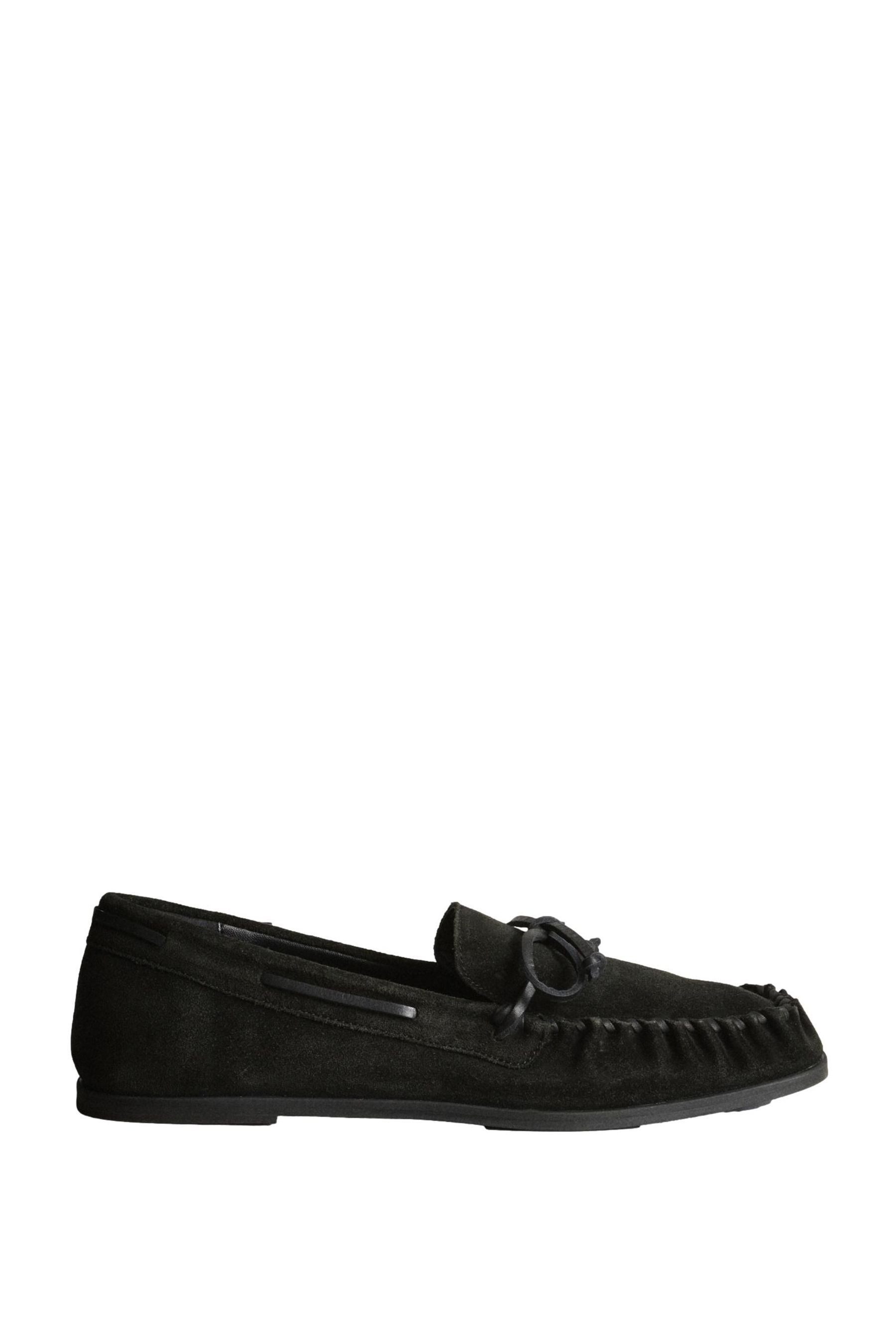 Next N. Premium Loafer aus Leder mit Raffung Loafer (1-tlg)