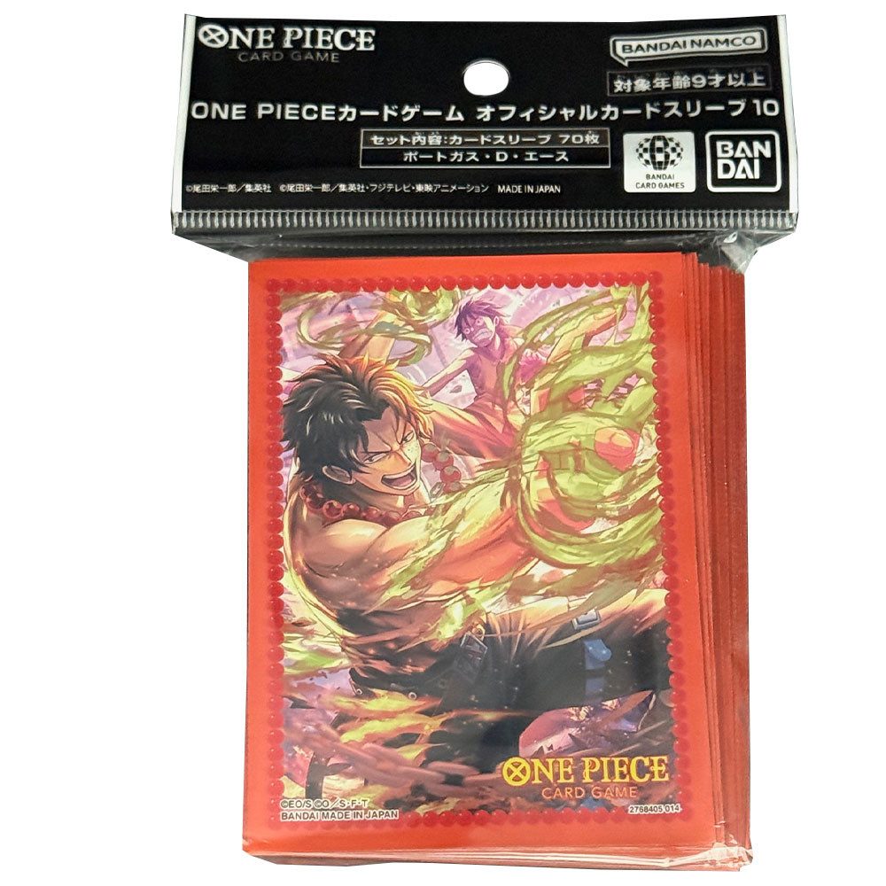 Digimon Sammelkarte ONE PIECE Card Game - Luffy & Ace - Hüllen / Sleeves (60 Stück)