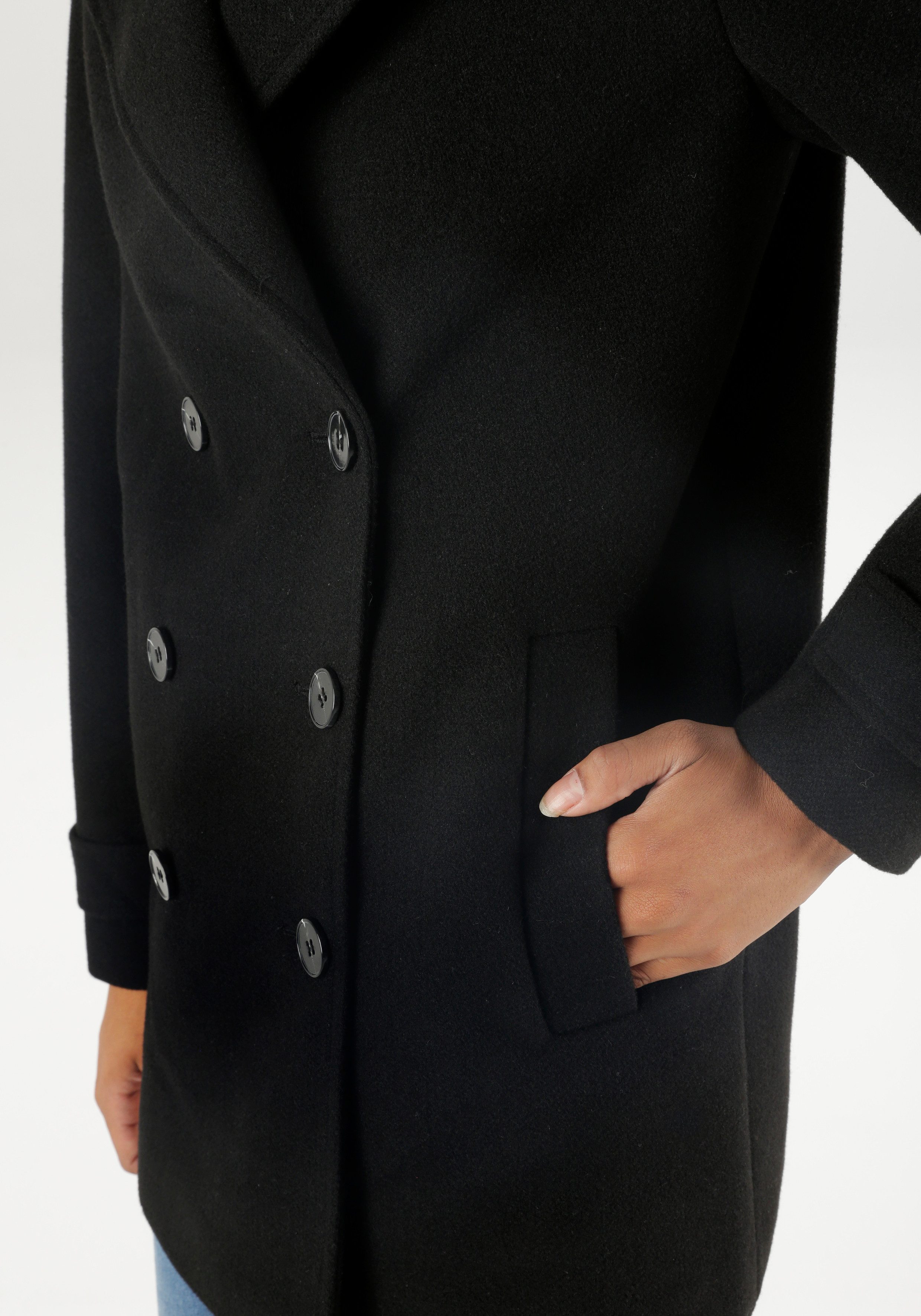 Aniston SELECTED Cabanjacke mit breitem Reverskragen